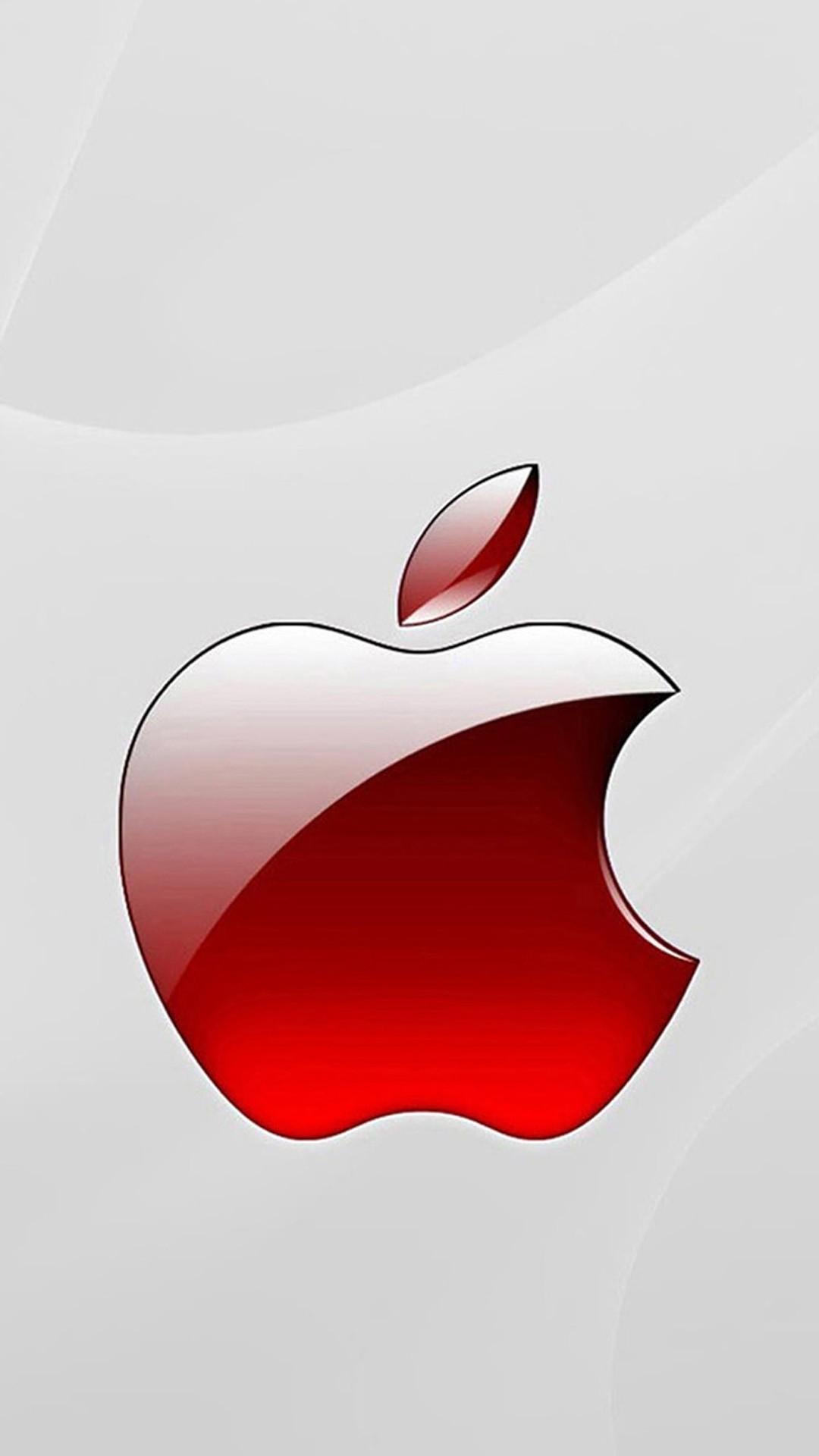 Red Apple Logo Wallpaper iPhone 4 Data Src Download Red Apple Symbol
