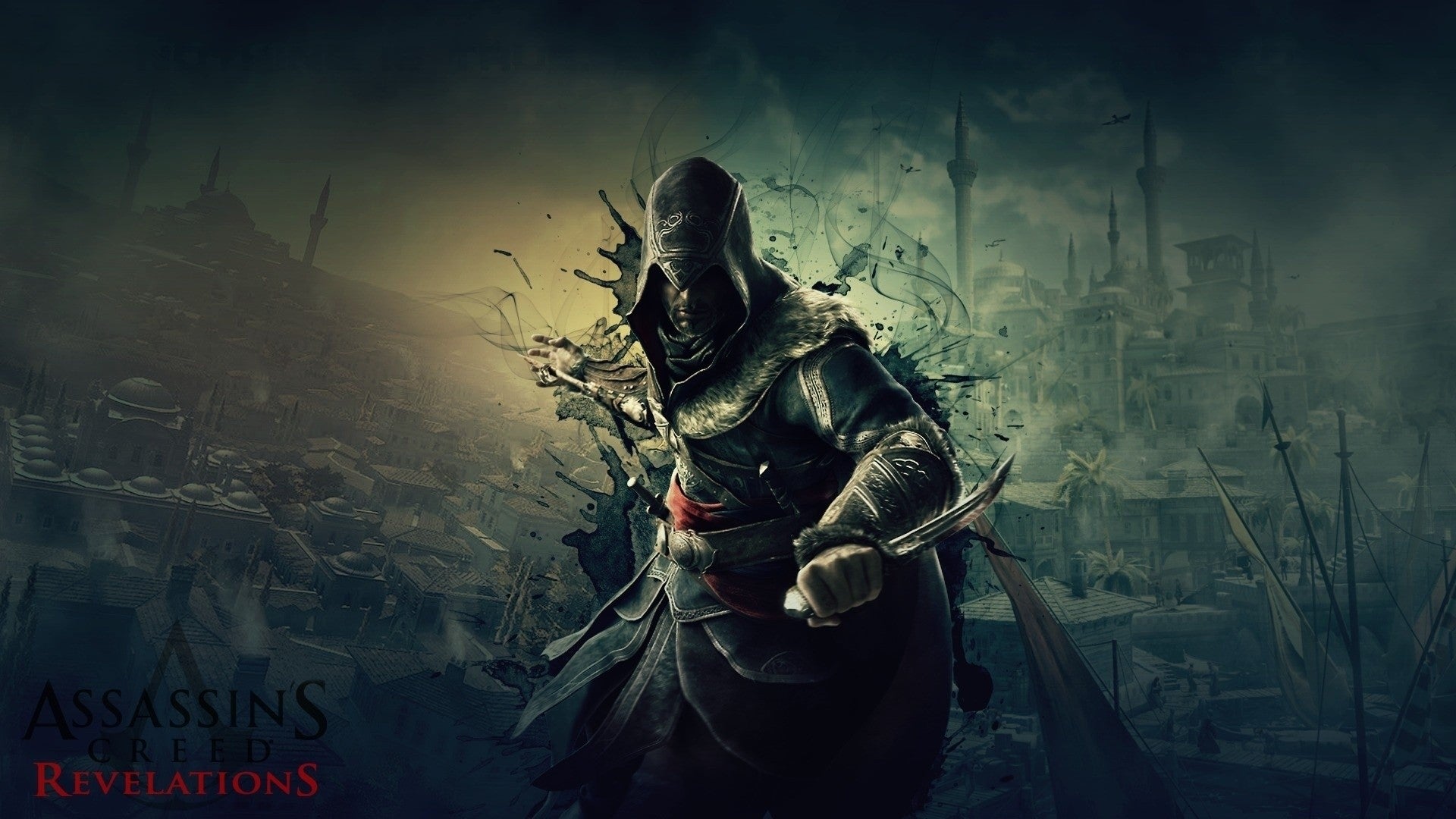 Assassins creed revelations desmond miles graphics city knife[1920×1080]