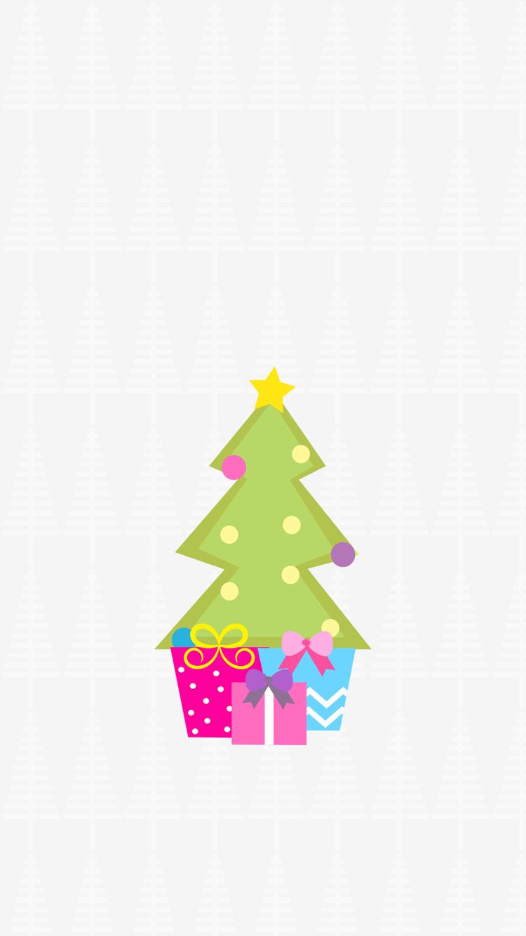 Christmas, Xmas, Wallpaper, iPhone, Background, Tree, Presents, Grey, Cute. Wallpaper project, Holiday wallpaper, Christmas wallpaper