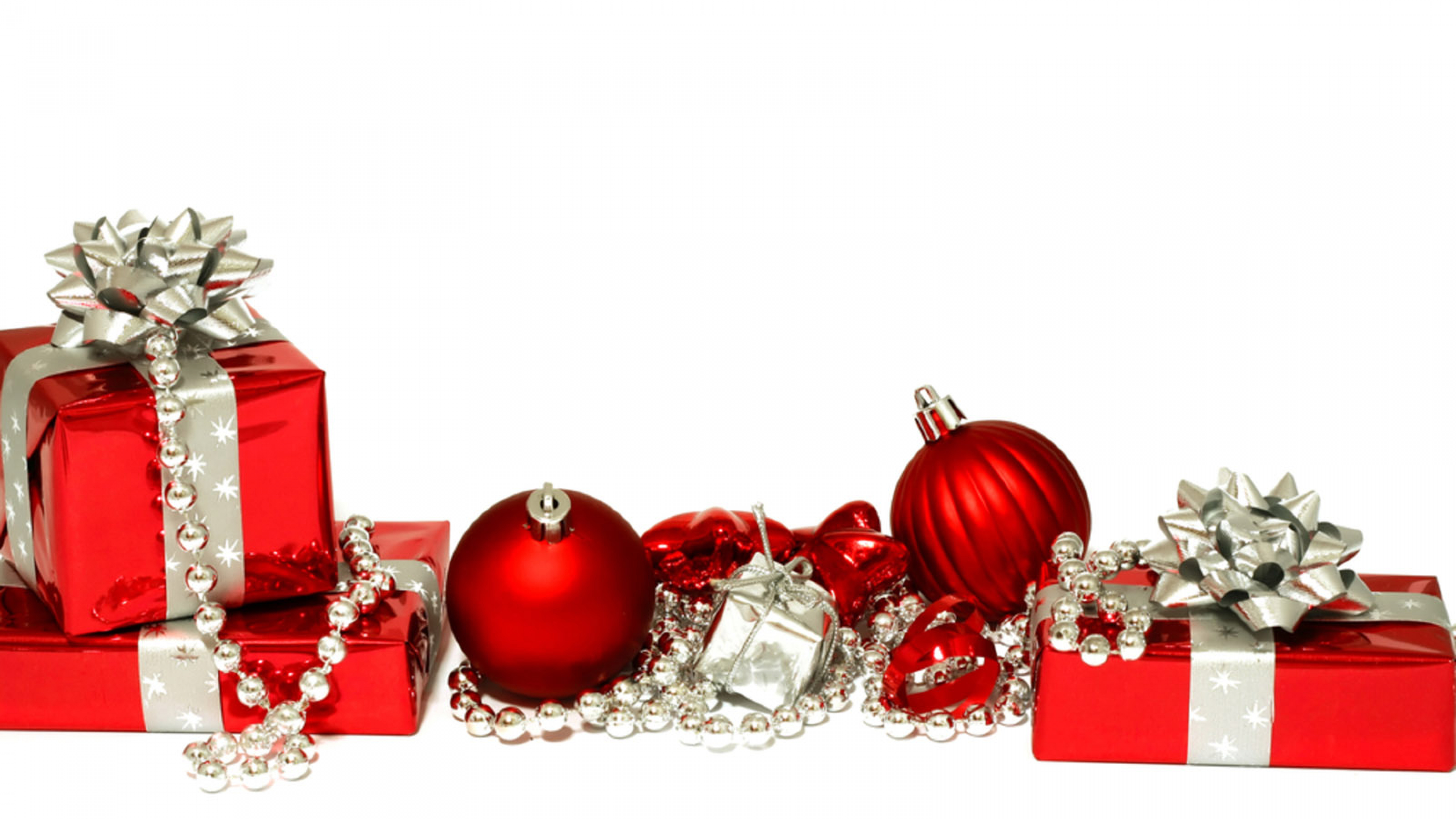 Merry Christmas Gifts Balls HD Cute Wallpaper