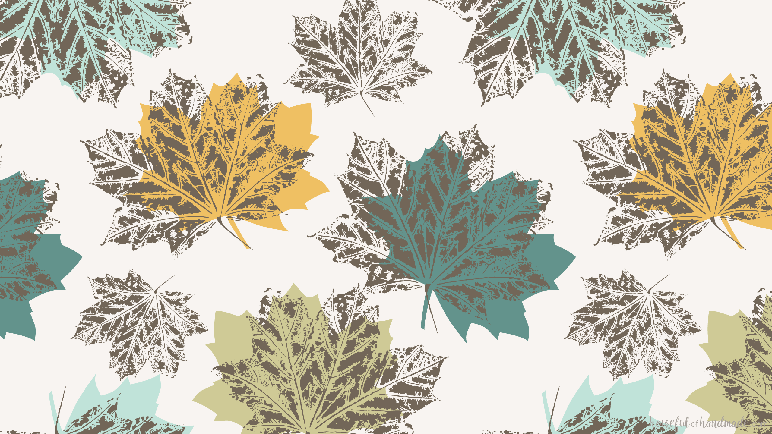 Free Digital Background for October • Crafting my Home