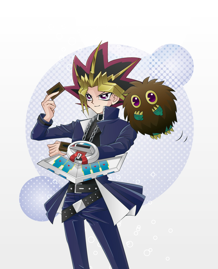 Yugioh Yugi And Kuriboh HD Wallpaper