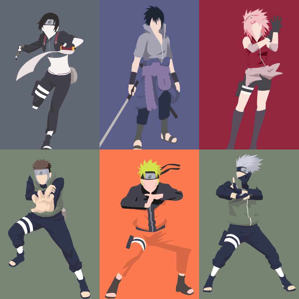 Team 7 / Team Kakashi Minimal made by Me :)