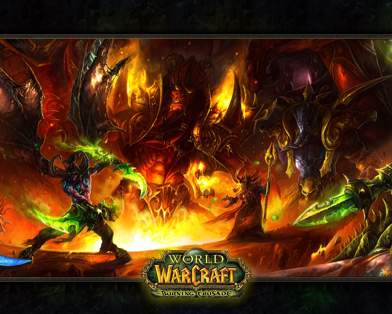 World of Warcraft Burning Crusade HD Wallpaper