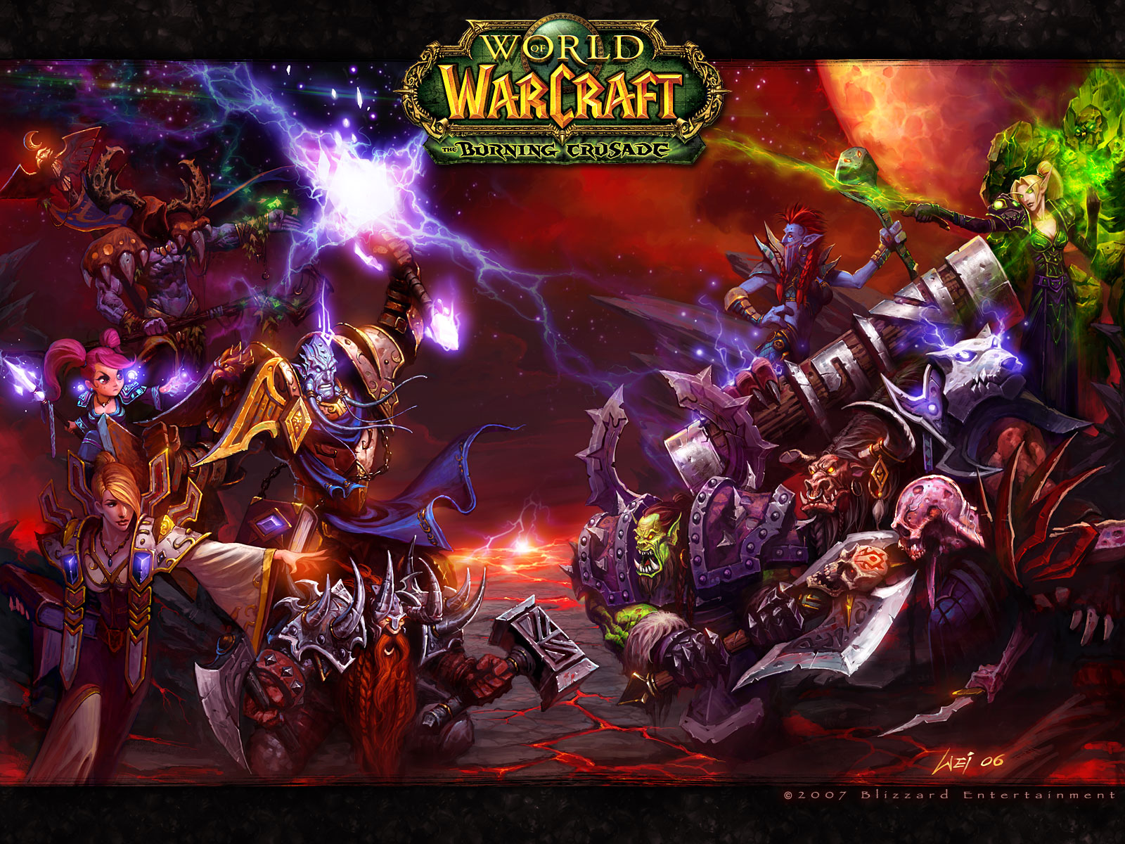 World Of Warcraft Burning Crusade Wallpaper