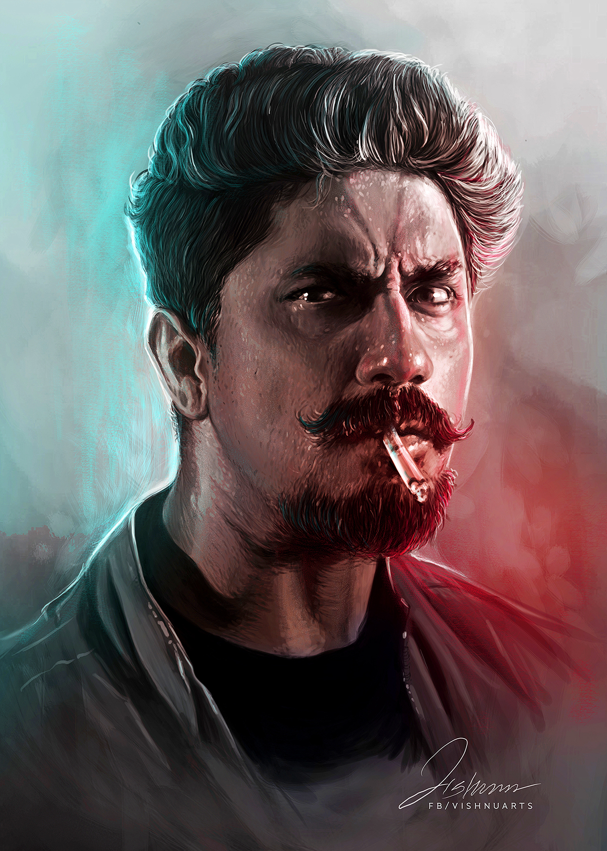 Digital Painting Of Siddharth
