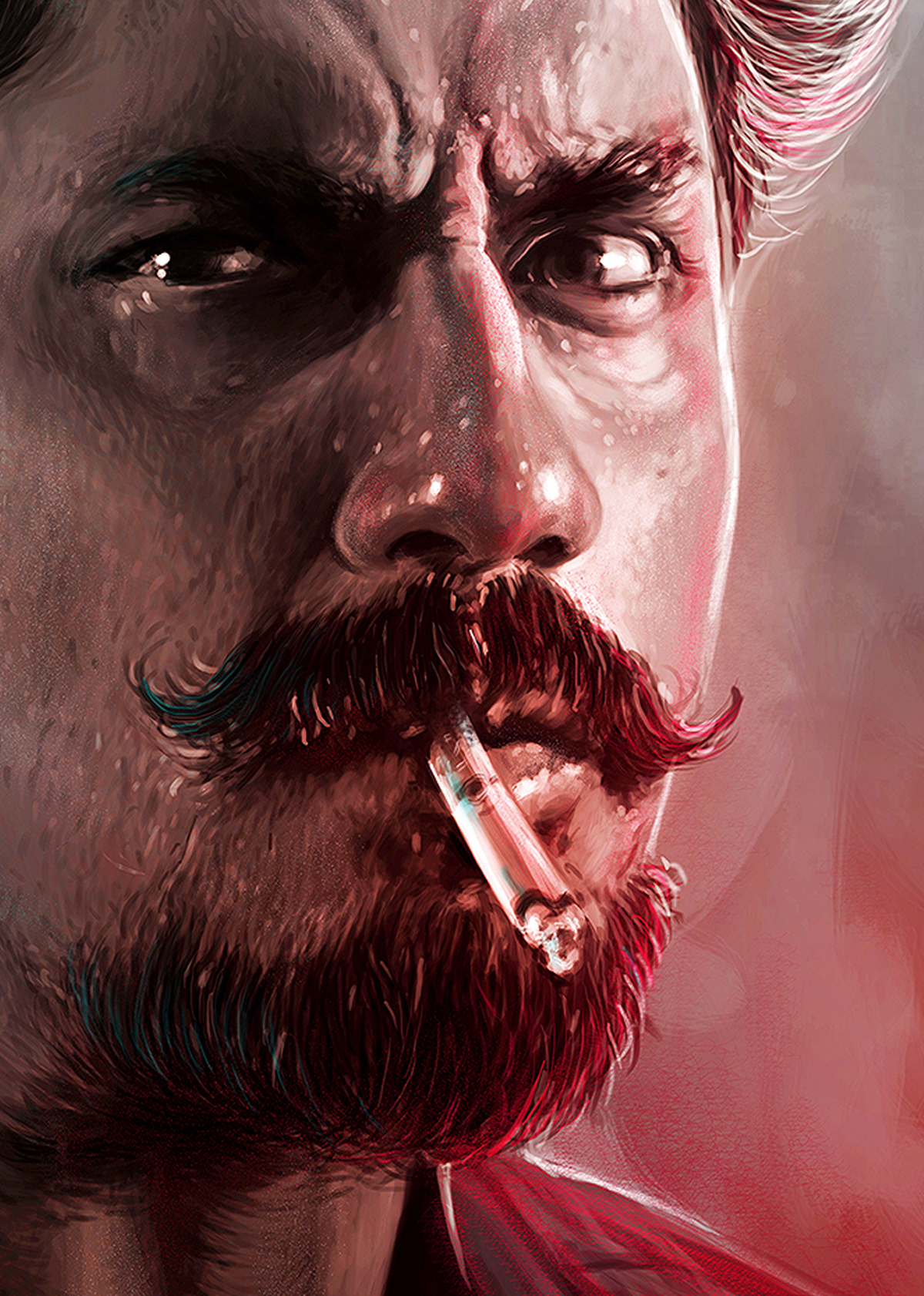 Digital Painting Of Siddharth