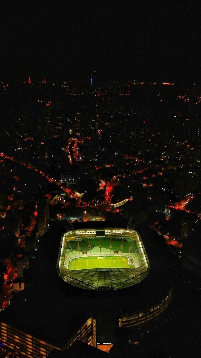 wallpaper palmeiras celular, sport venue, stadium, arena, night, soccer specific stadium, metropolitan area, sky, city, aerial photography, landscape