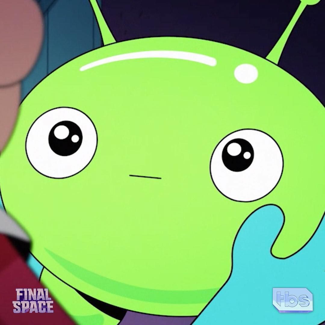 Mooncake from final space is the cutest thing ever!!!. Finals, Space, Space icons