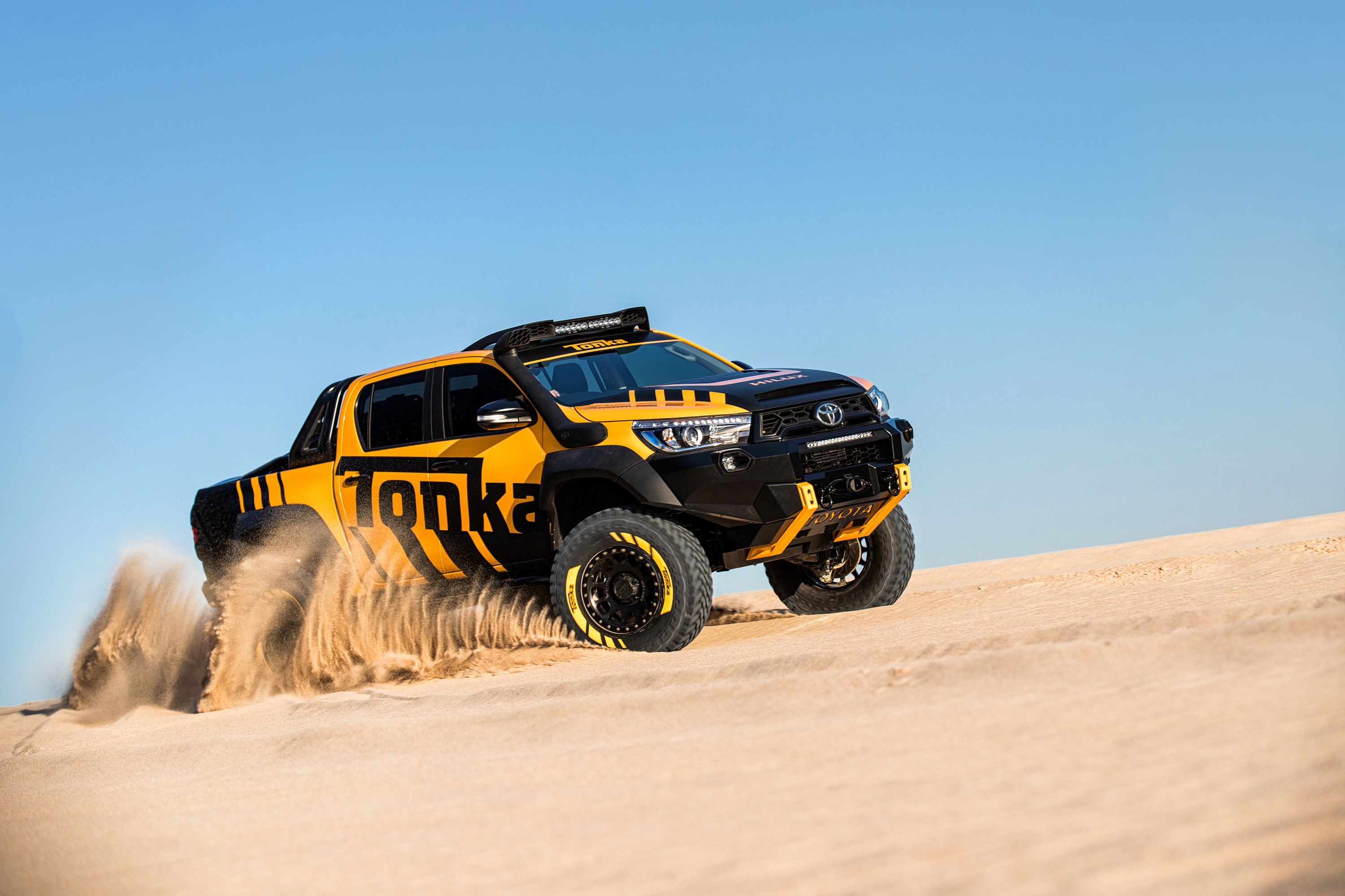Toyota Hilux Tonka HD wallpaper, Background