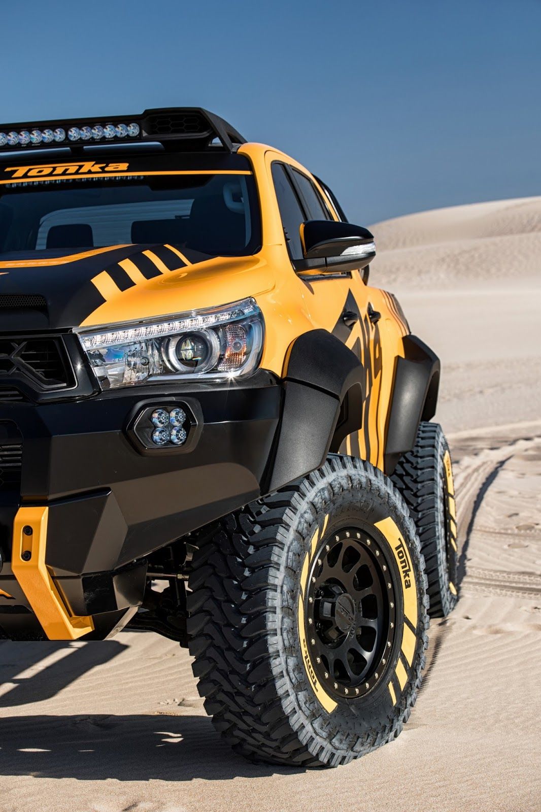 Toyota Hilux Tonka Concept Is A Dream Toy For Adults. Carscoops. Toyota hilux, Toyota trucks, Toyota