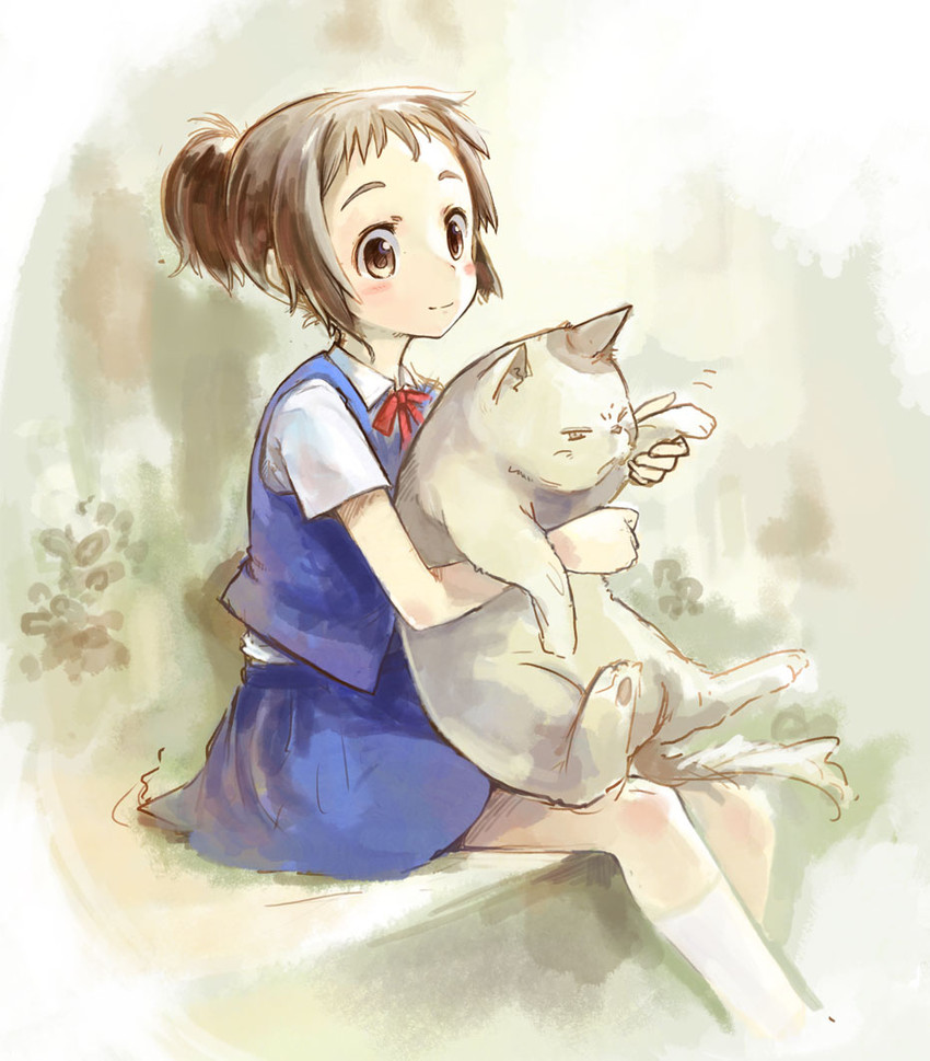 yoshioka haru and muta (neko no ongaeshi) drawn