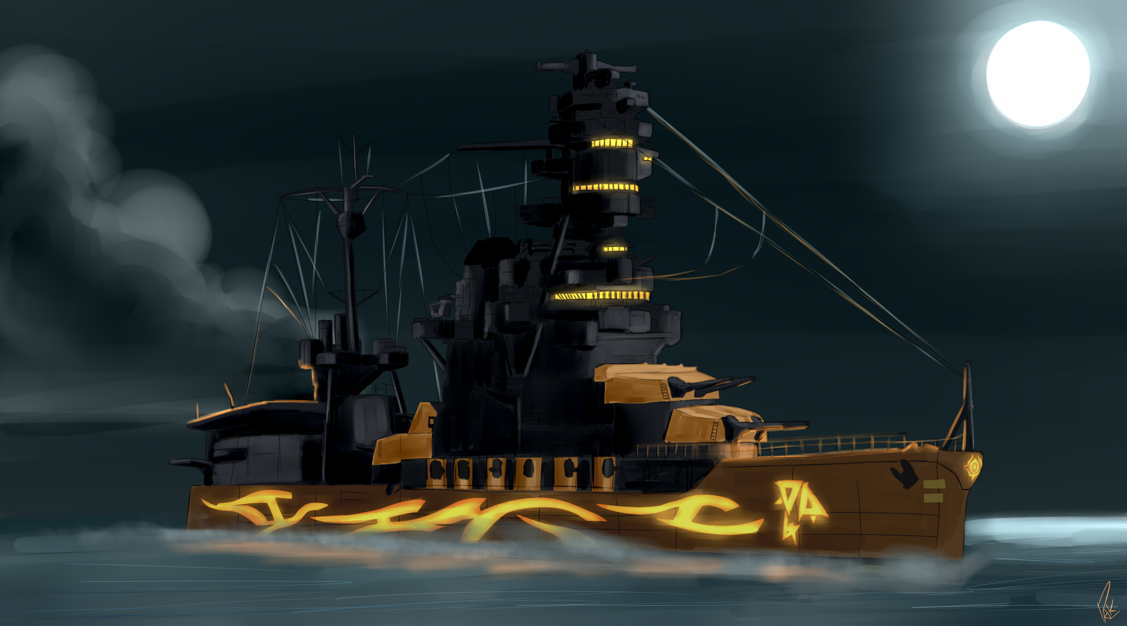 Hyuga's Hull(Arpeggio of Blue Steel)