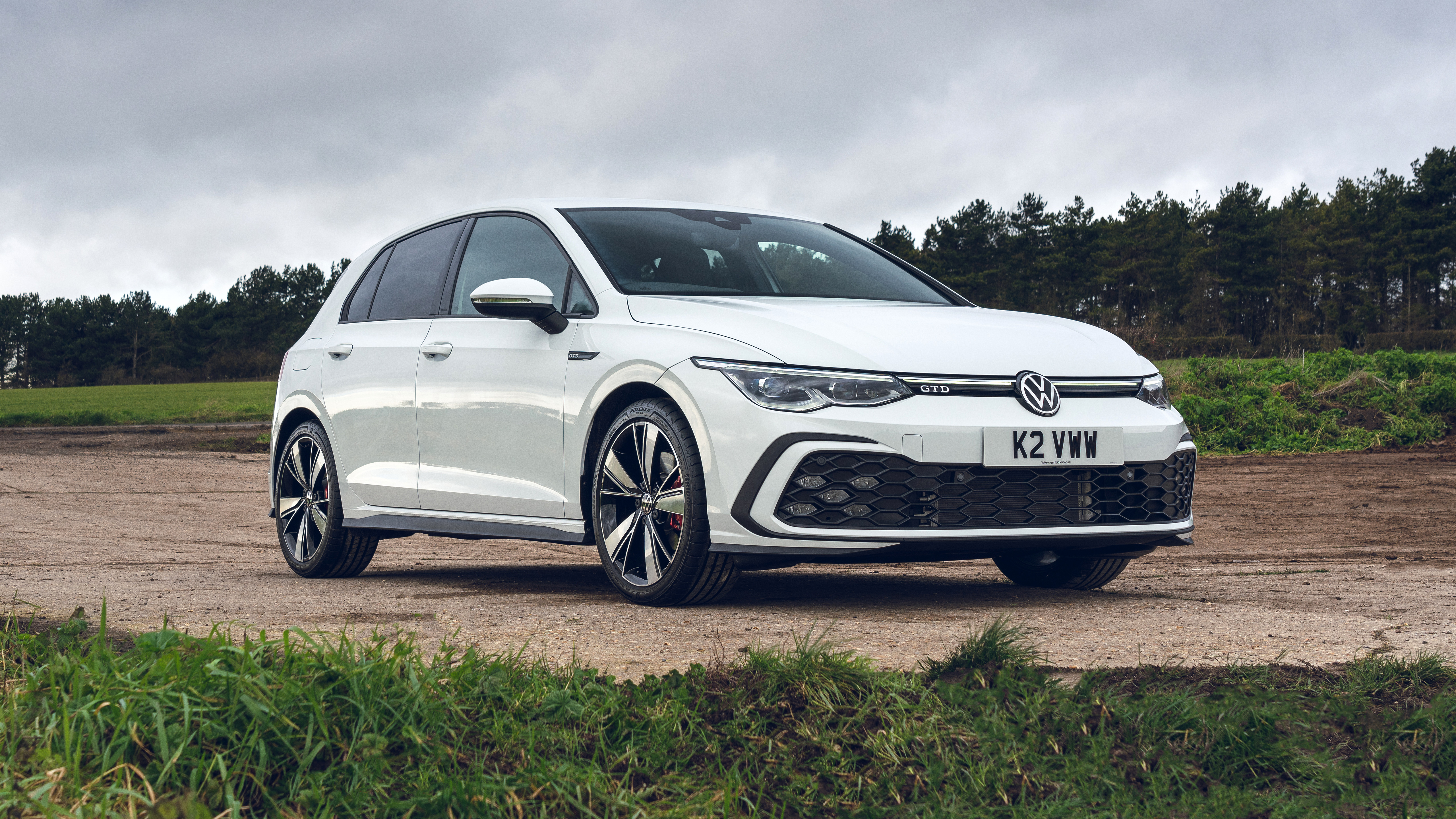 Volkswagen Golf GTD 5K Wallpaper. HD Car Wallpaper