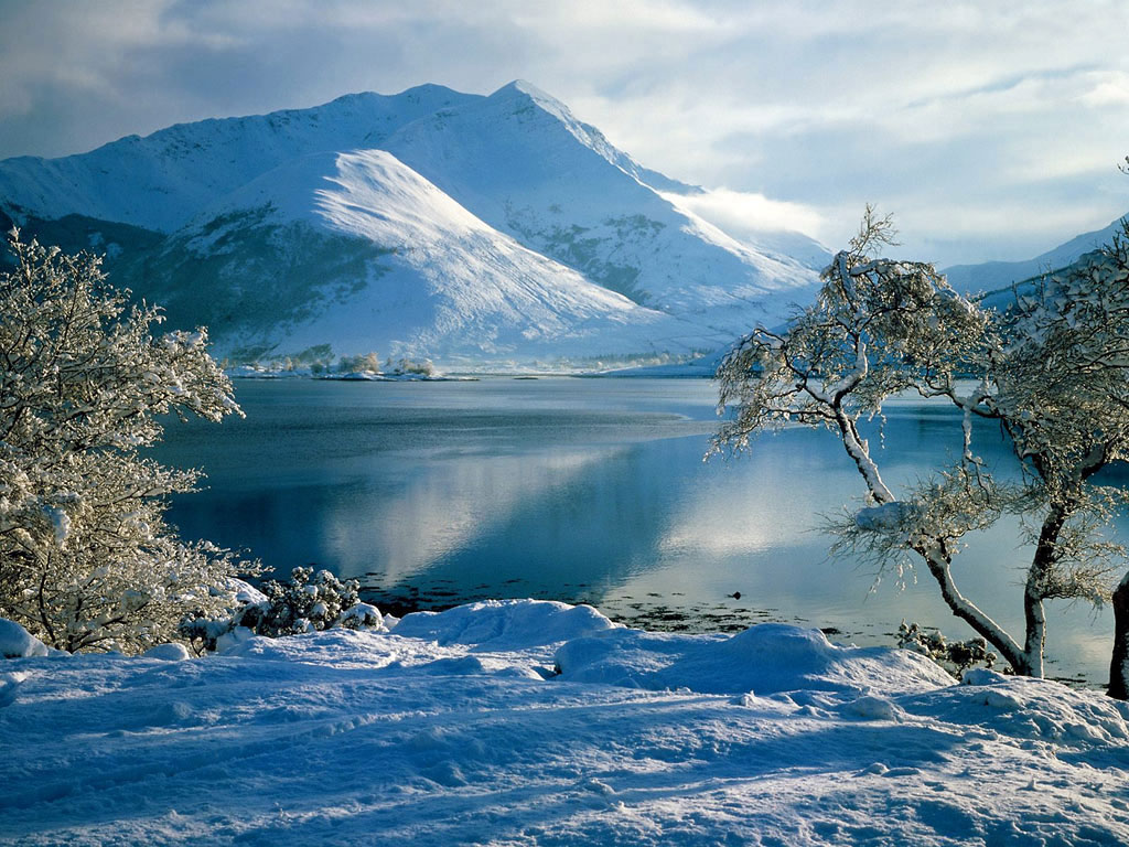 Scotland Highlands Snow