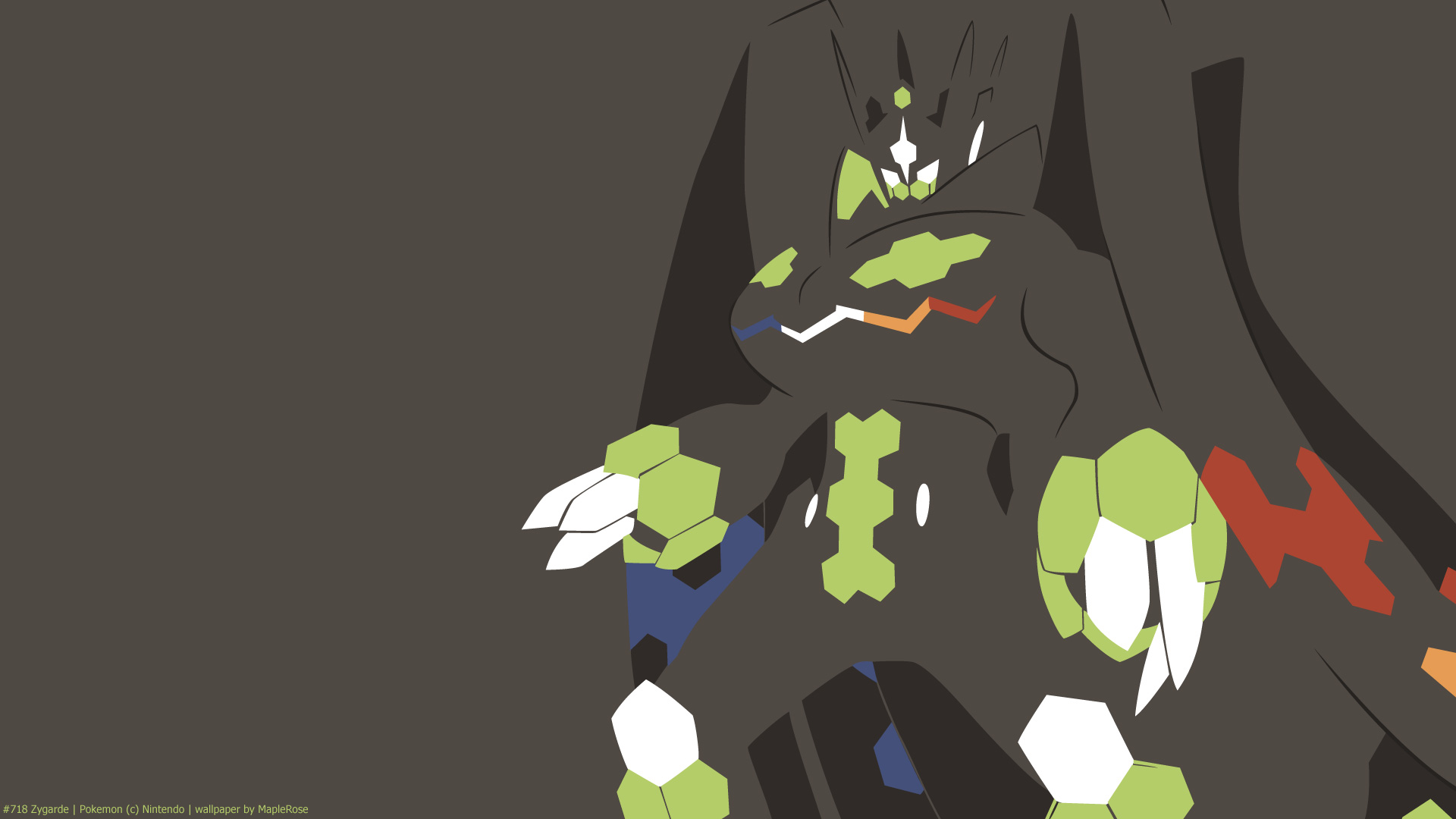 Zygarde (Complete). PokéWalls