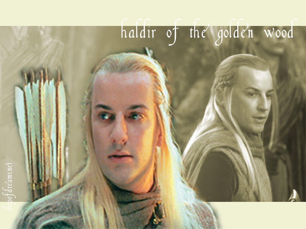 Haldir and Lorien Elves wallpaper image Tirith of the Rings