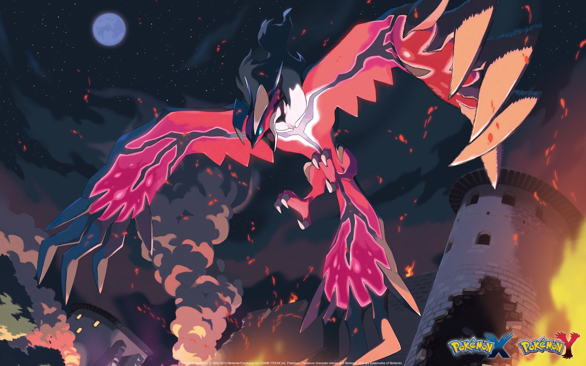 Pokemon X and Y Yveltal Wallpaper Free Pokemon X and Y Yveltal Background
