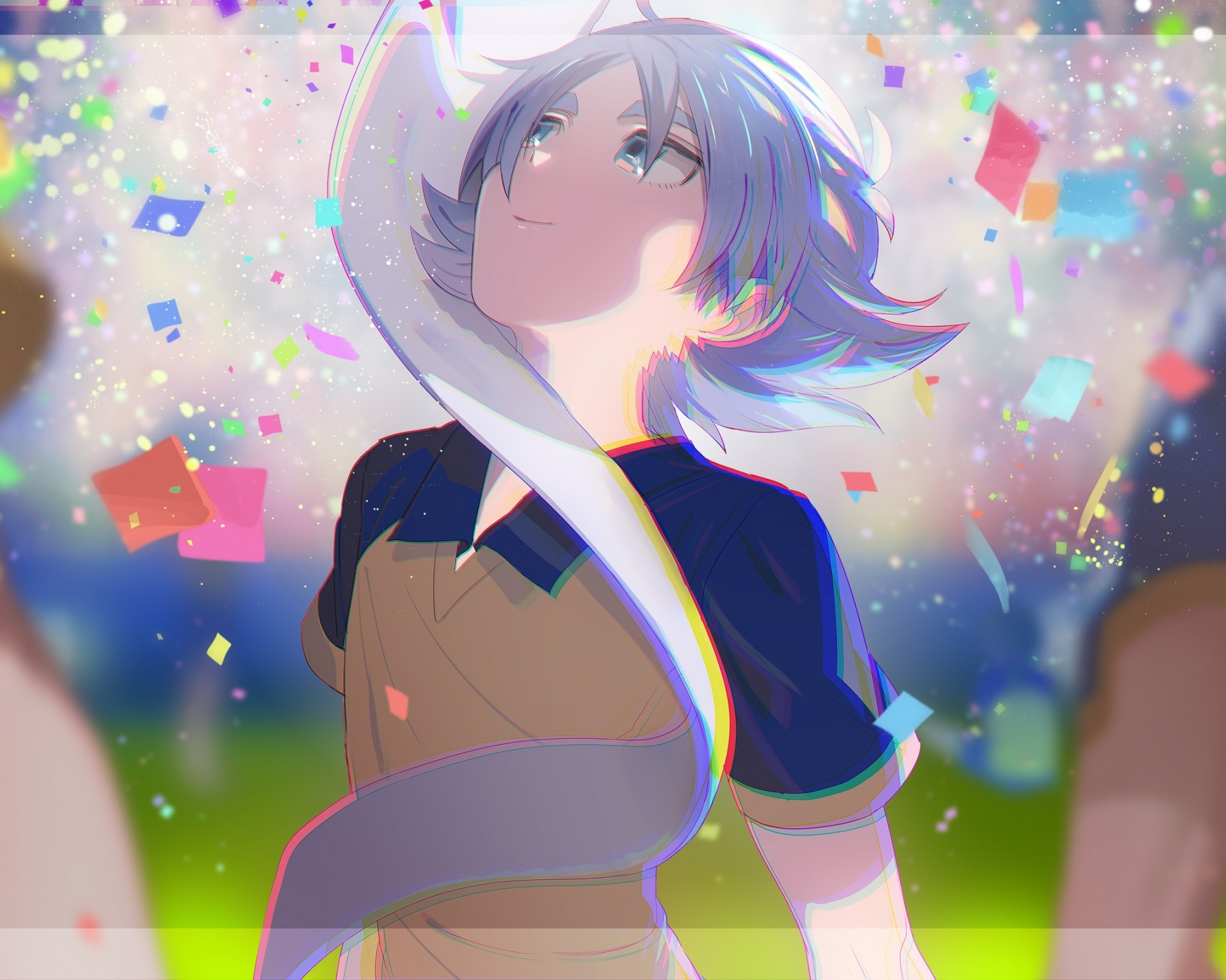 Download 1788x1430 Fubuki Shirou, Inazuma Eleven, Gray Hair Wallpaper