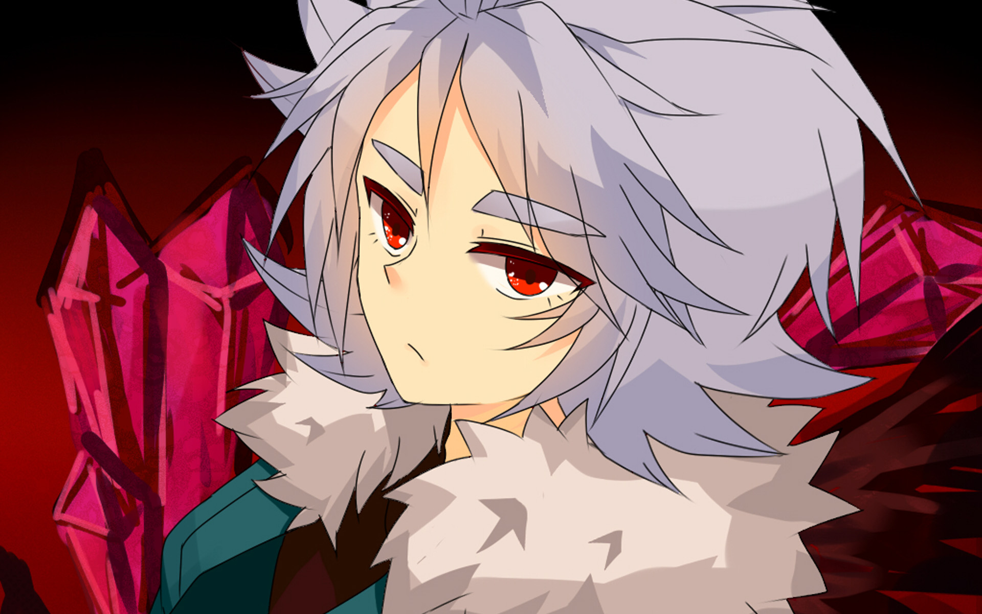 Download wallpaper Fubuki Shirou, red crystals, manga, Inazuma Eleven, protagonists, artwork, Inazuma Eleven series, Shirou Fubuki for desktop with resolution 1920x1200. High Quality HD picture wallpaper
