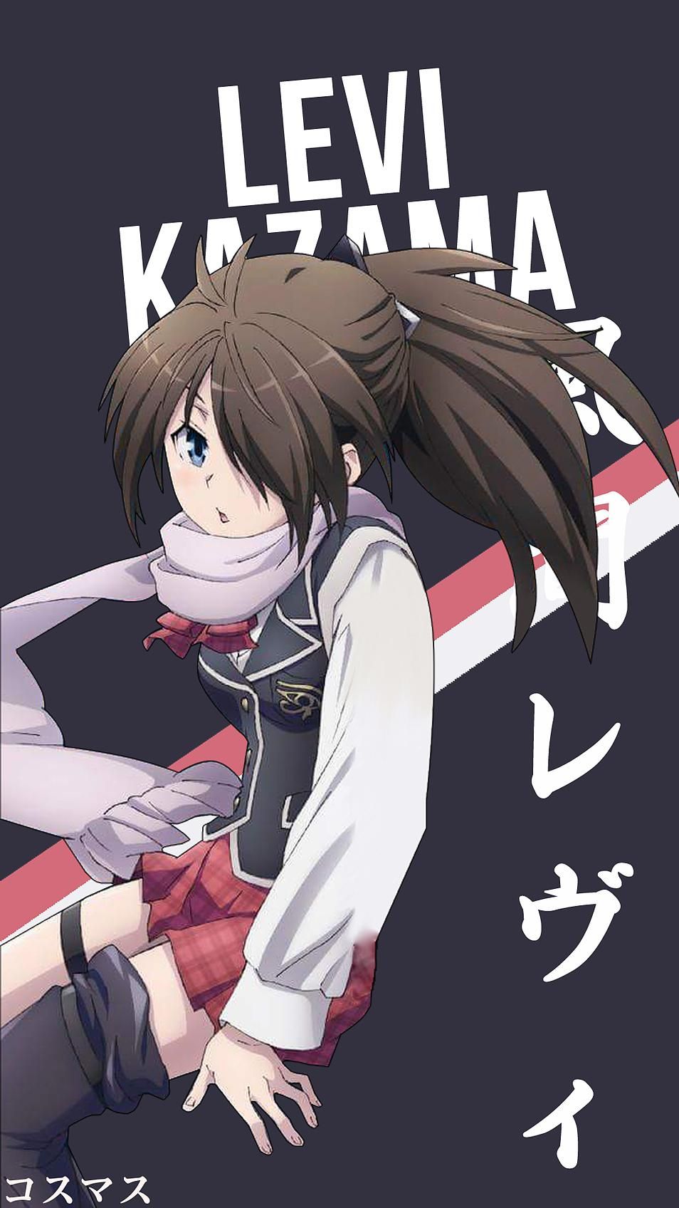 Levi Kazama. Trinity seven anime, Anime character names, Anime