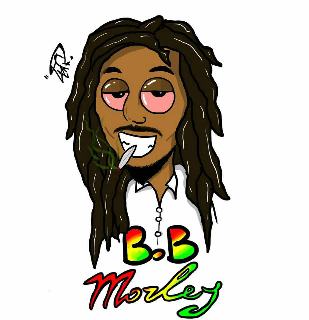 Bob Marley Cartoon Wallpapers  Wallpaper Cave