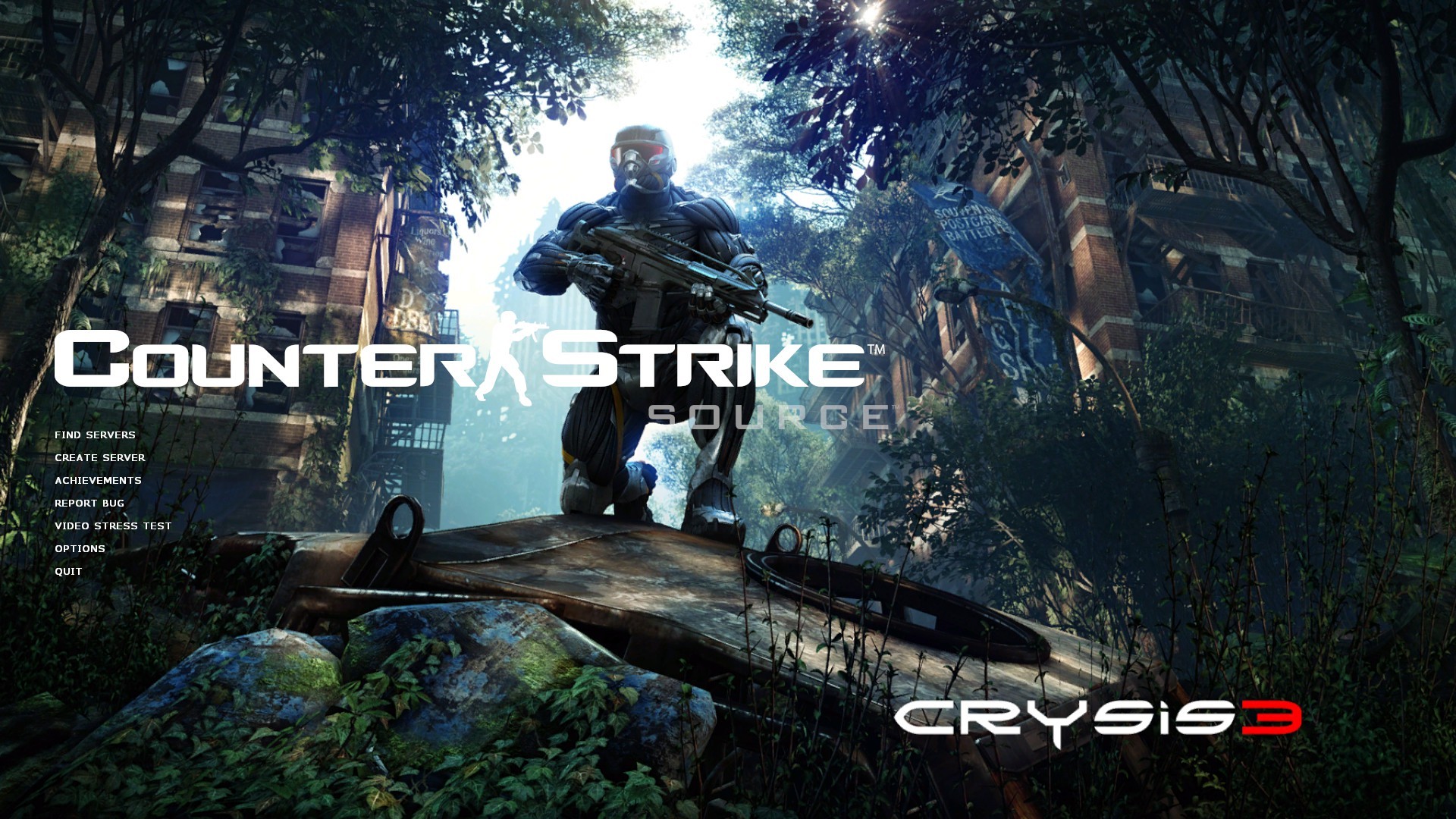 Crysis 3 HD Background [Counter Strike: Source] [Mods]