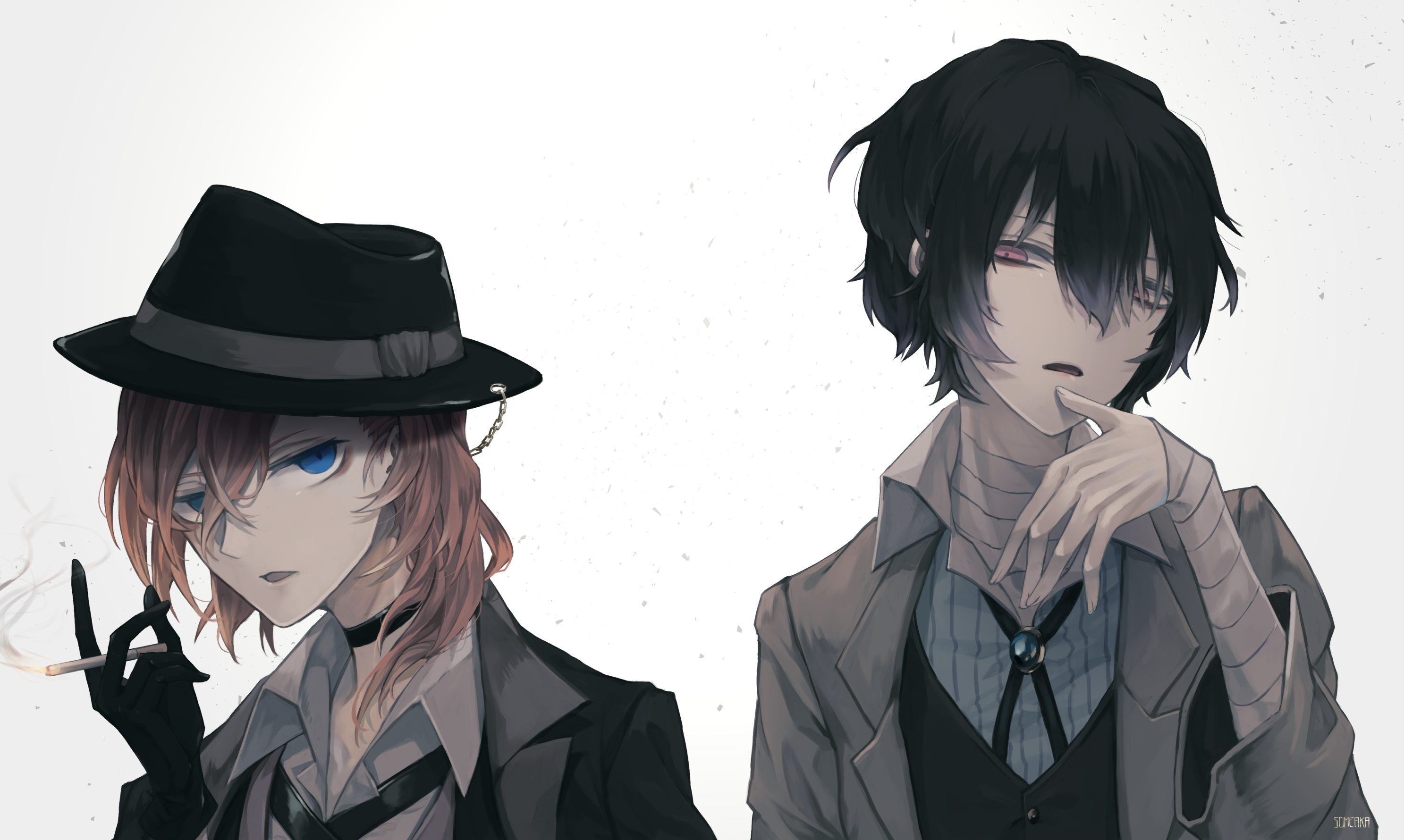 Chuya Nakahara, Osamu Dazai wallpaper