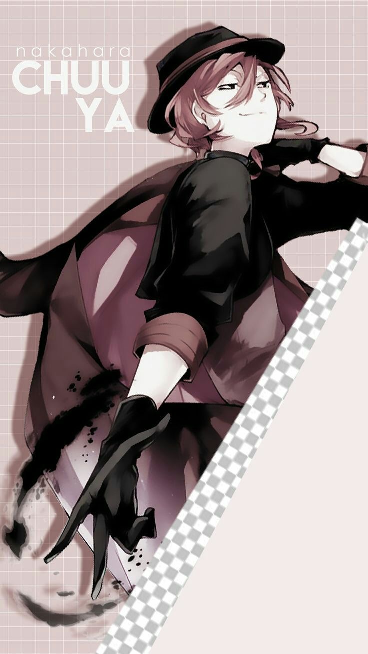 Nakahara Chuuya (Bungou Stray Dogs), Mobile Wallpaper. Anime Image Board