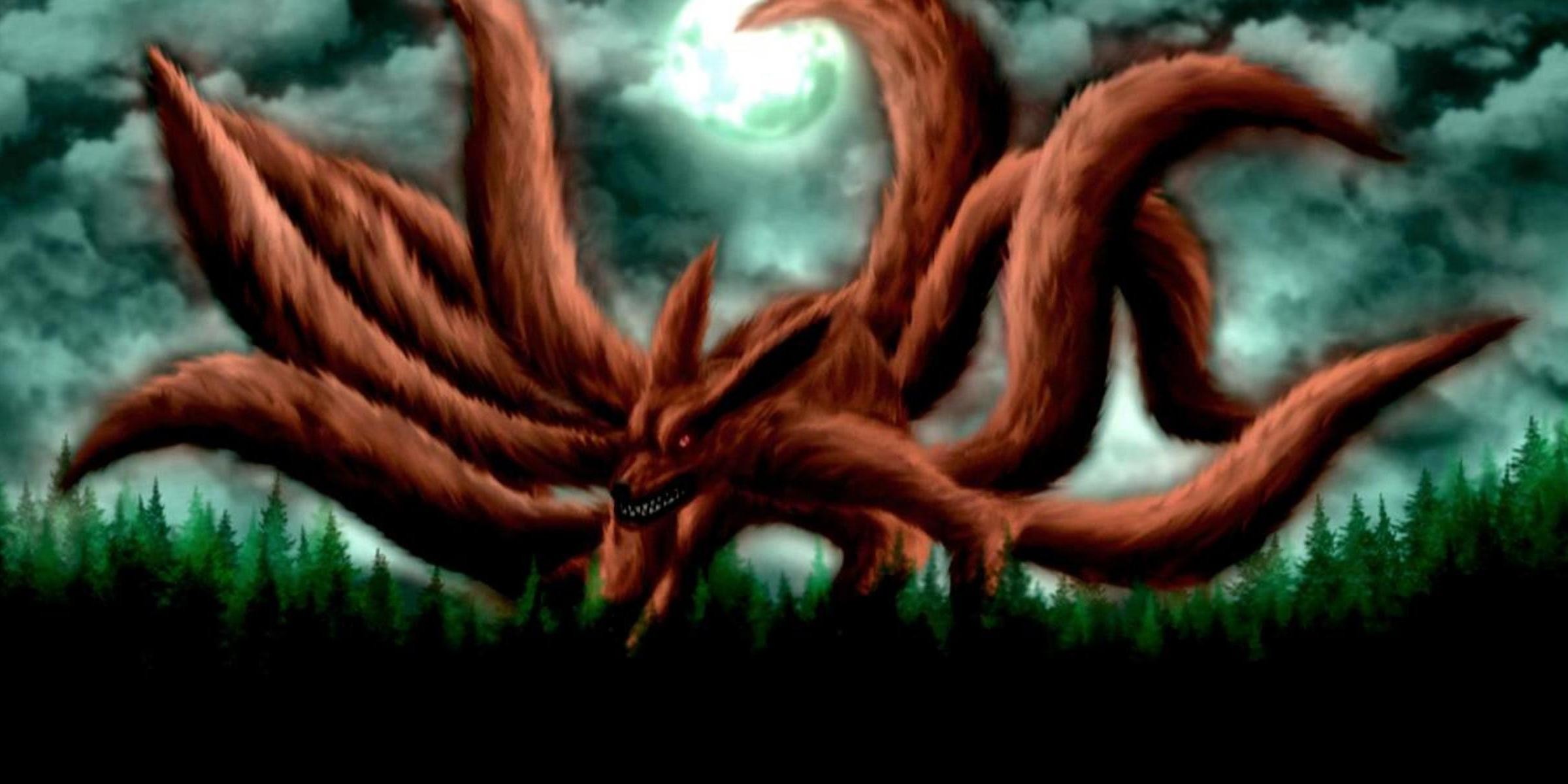 Naruto Nine Tails HD Wallpaper Tailed Fox Wallpaper HD HD Wallpaper