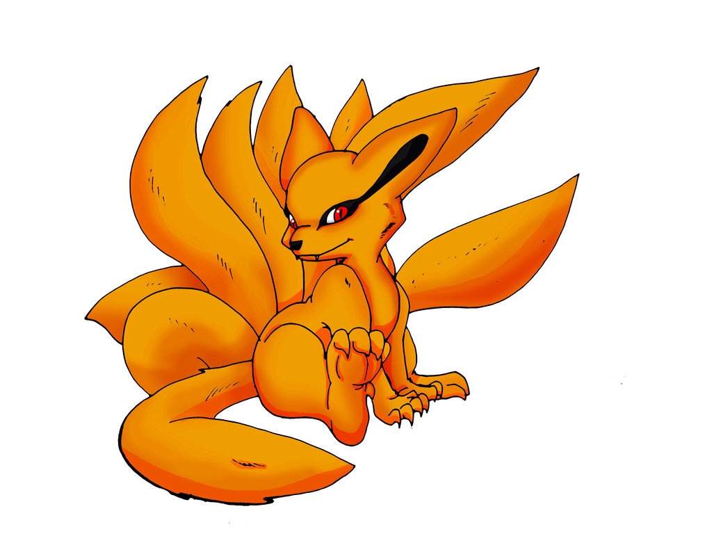 Kurama Nine Tailed Fox Baby