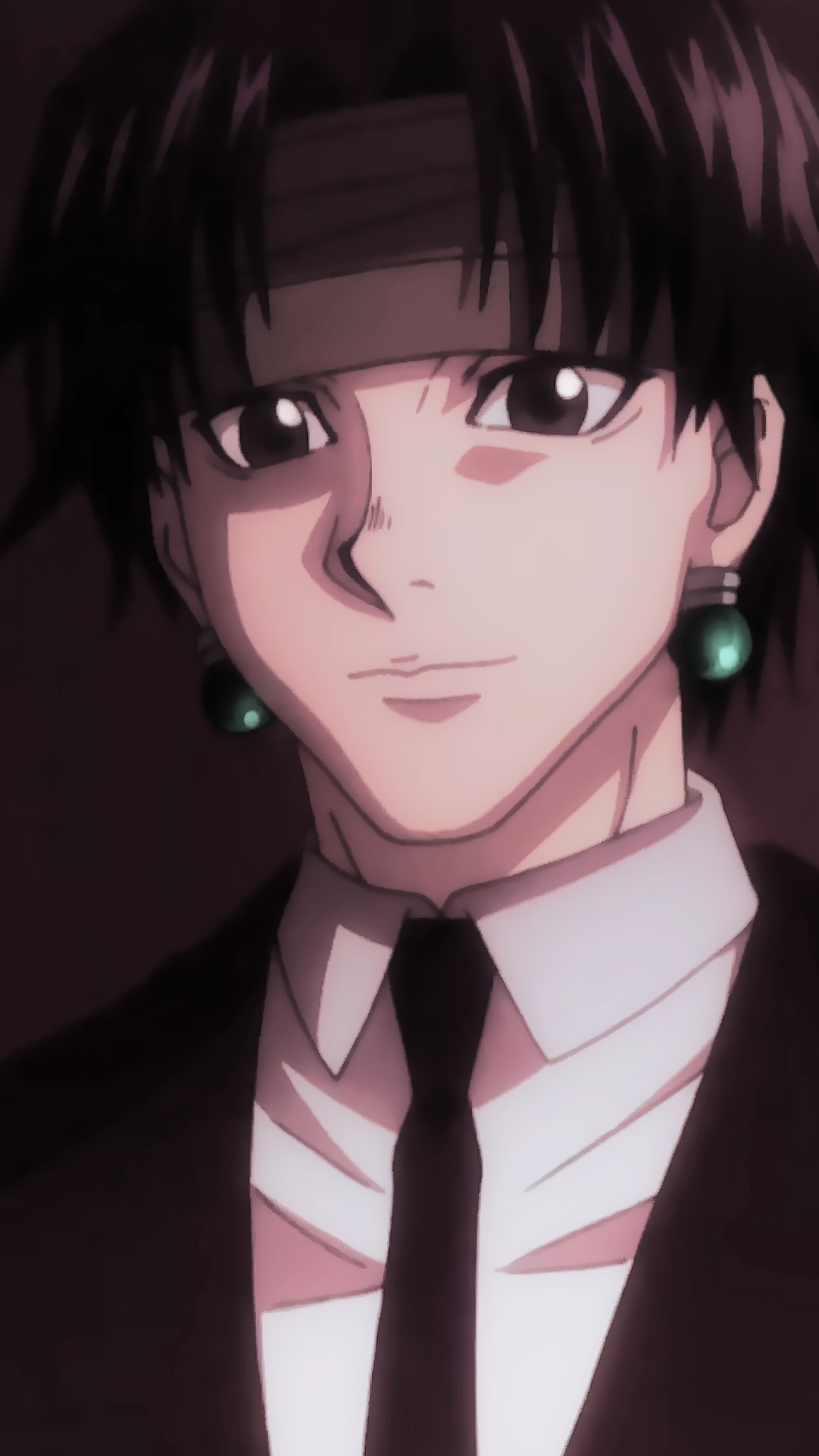 Download wallpaper background, art, guy, Hunter x Hunter, Chrollo Lucifer,  section shonen in resolution 480x800