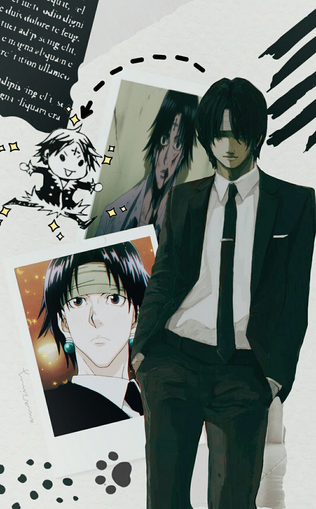 Chrollo lucilfer lockscreen edit. Anime, Killua, Naruto shippuden sasuke