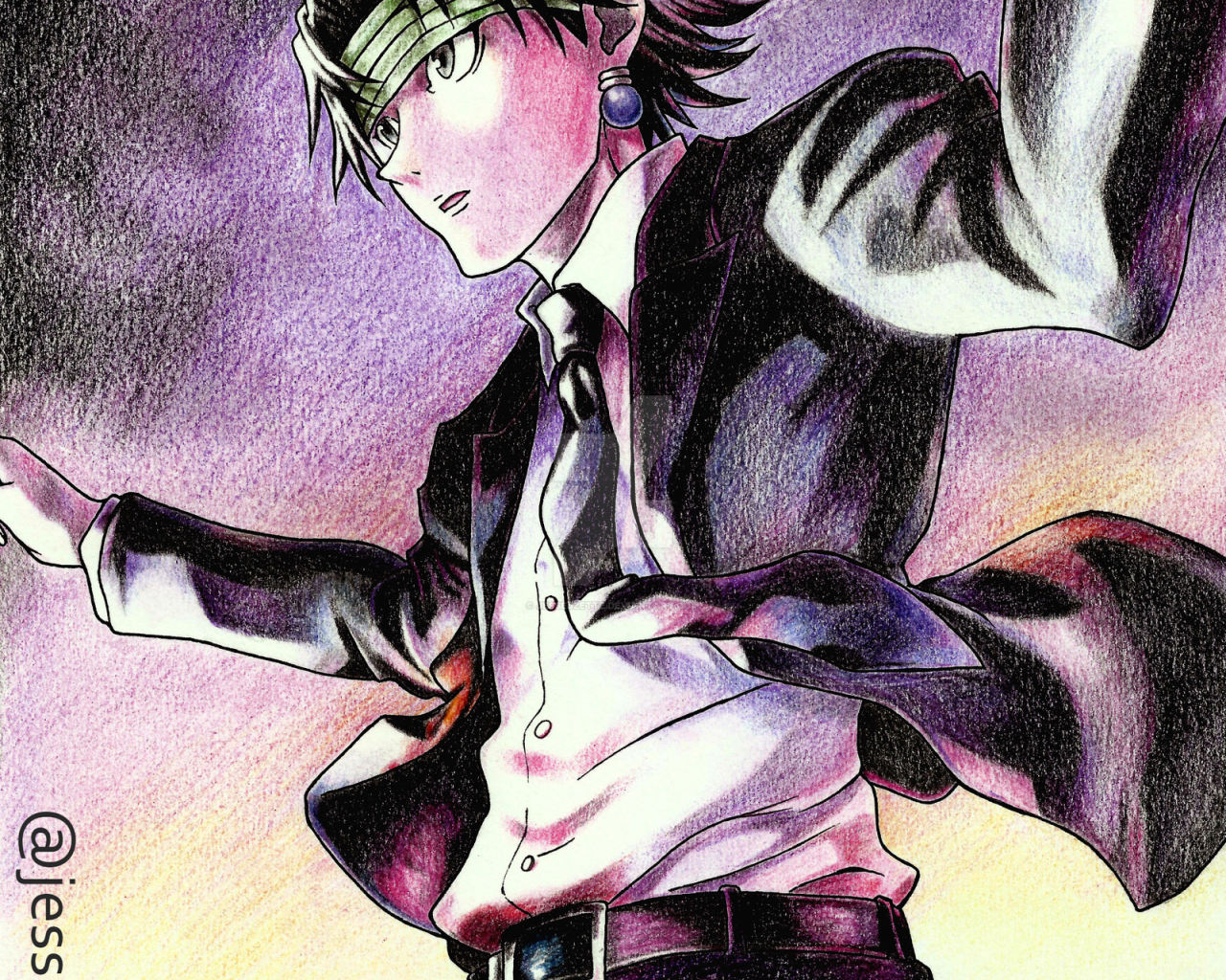 Free download Chrollo Lucilfer by jessejzette [1600x2152] for your Desktop, Mobile & Tablet. Explore Chrollo Wallpaper. Chrollo Wallpaper