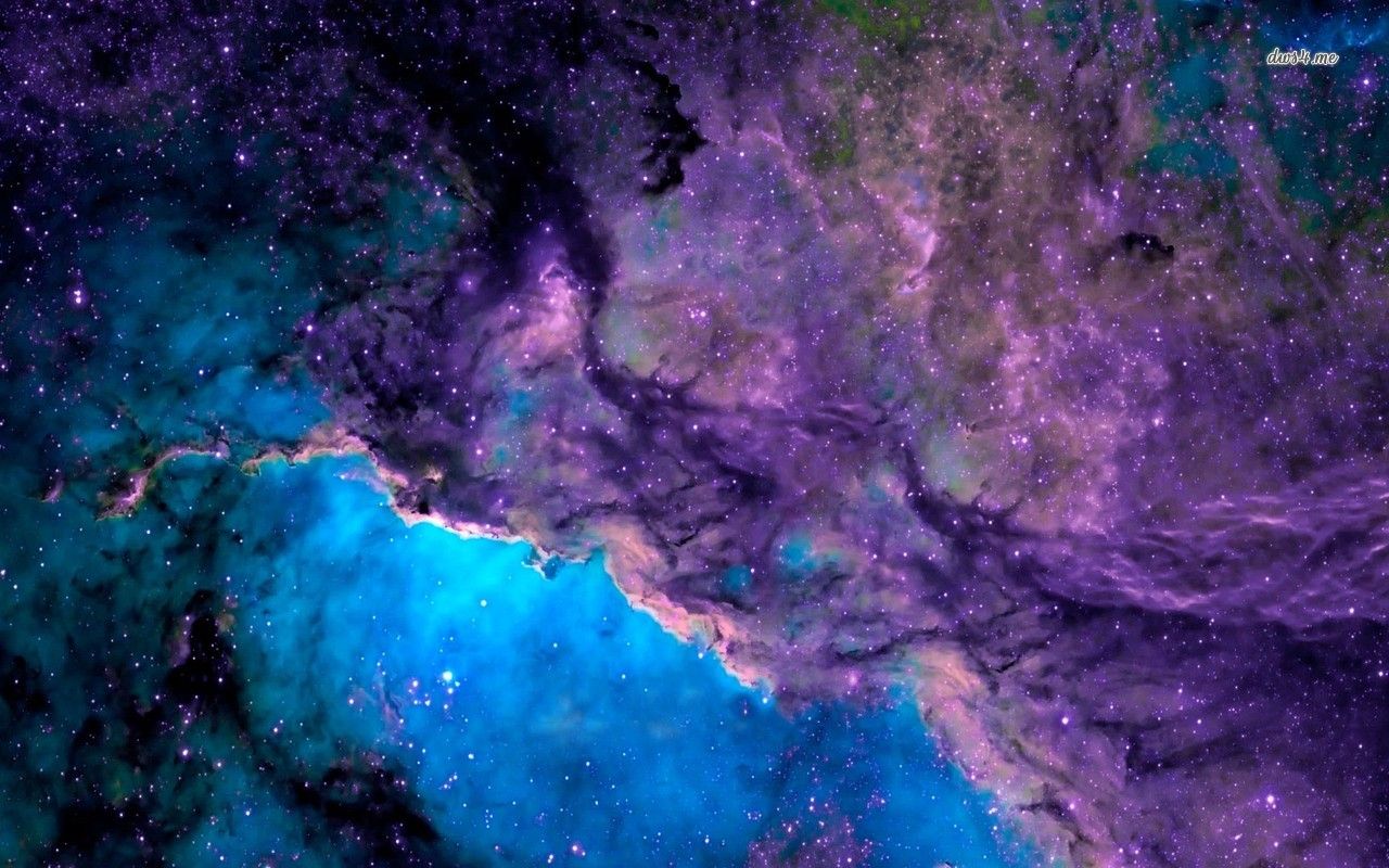 purple nebula background