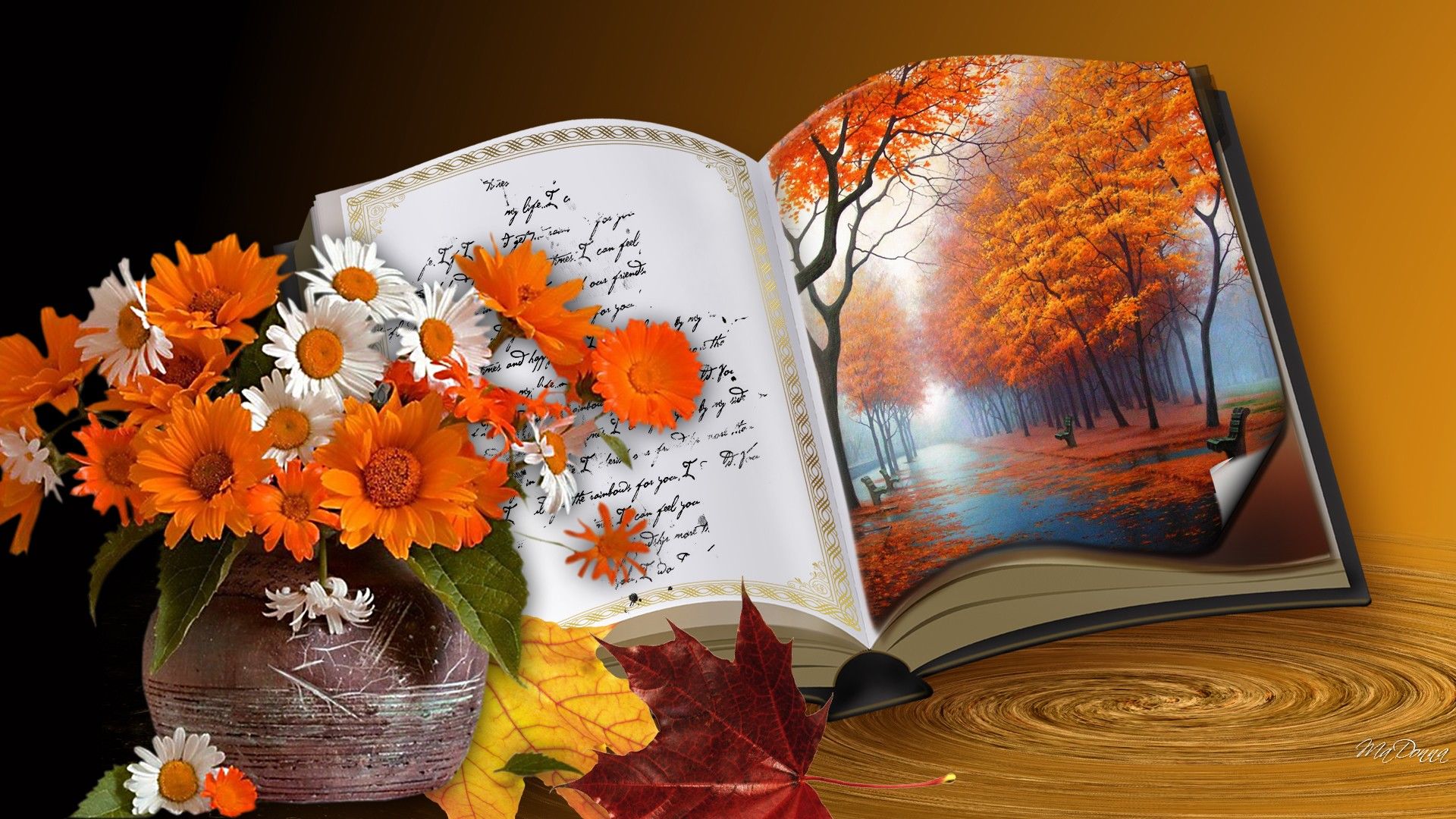 Book Of Autumn Picture, Photo, and Image for Facebook, Tumblr, , and Twitter