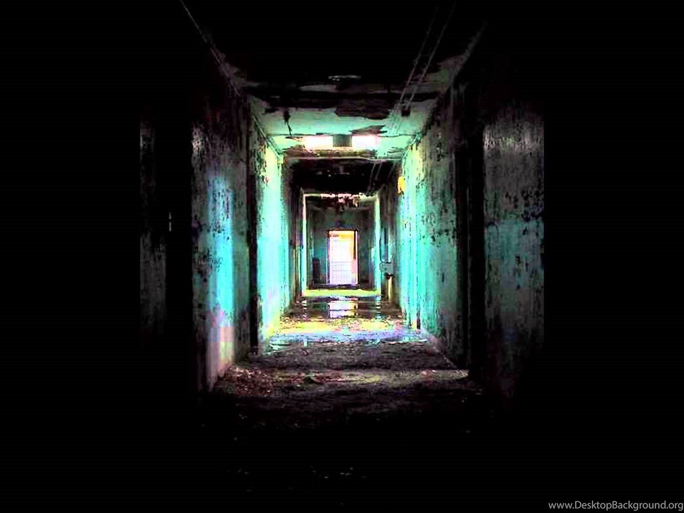 Ominous Noises The Dark Hallway (Scary Sound Effects) YouTube Desktop Background