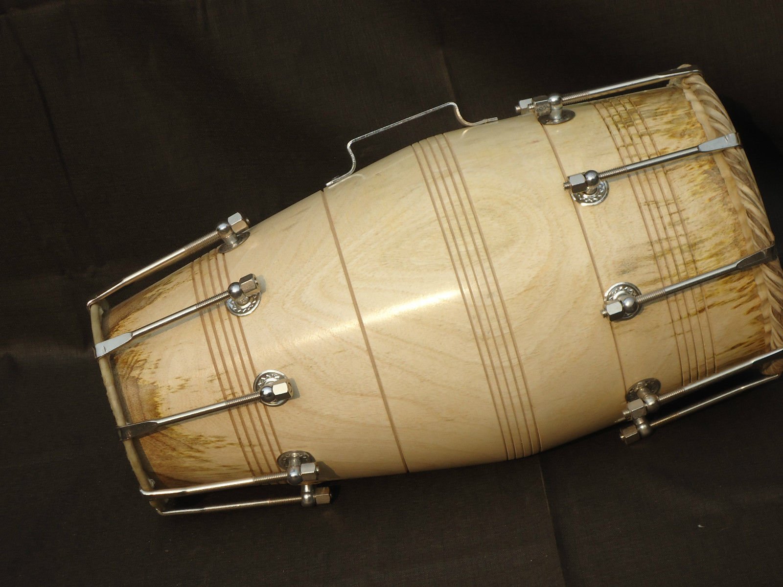 SG Musical Special Gajra Dholak Dholki, Mango Wood, Bolt Tuned, 5 Item's Free- Buy Online In Dominica At Dominica.desertcart.com. ProductId, 20189654