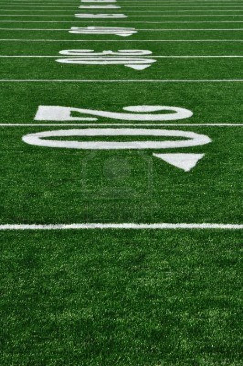 American Football Field Background Vertical Football HD Wallpaper