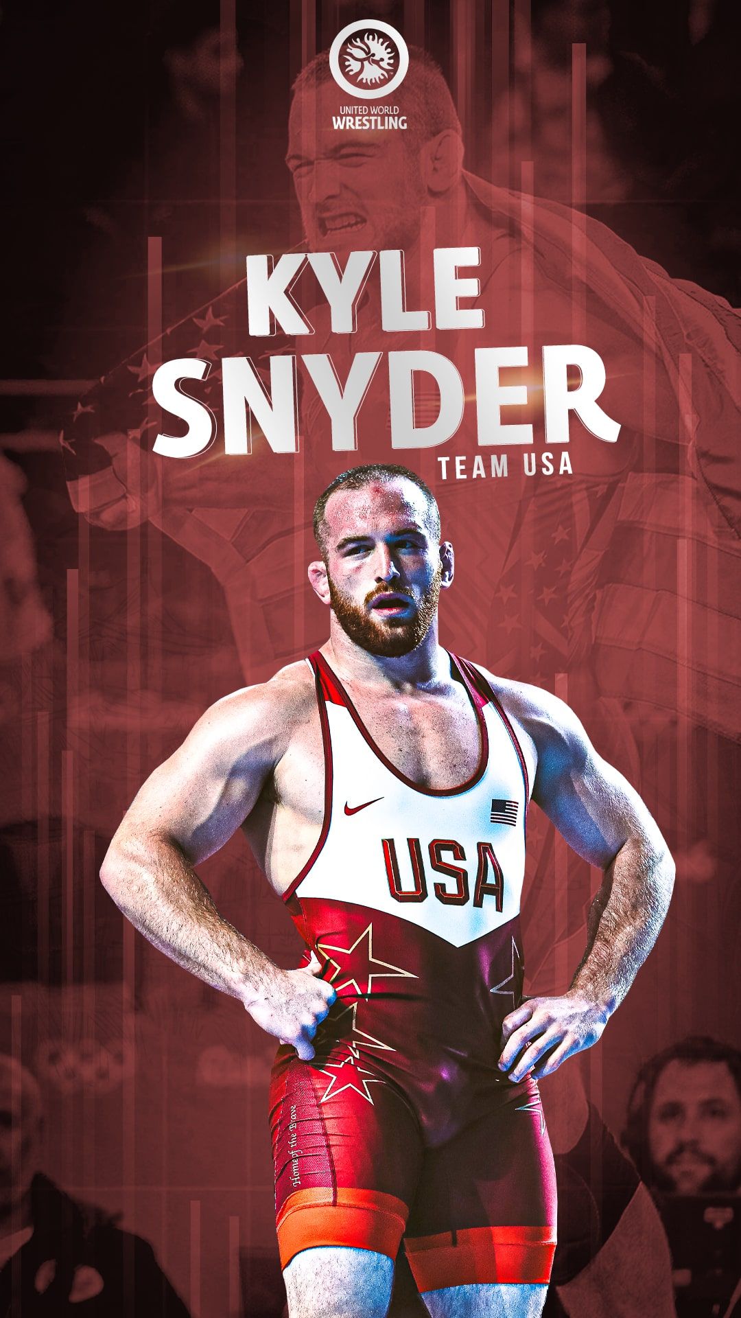 Kyle Snyder Phone Wallpaper. Olympic wrestling, Wrestling singlet, Wrestling