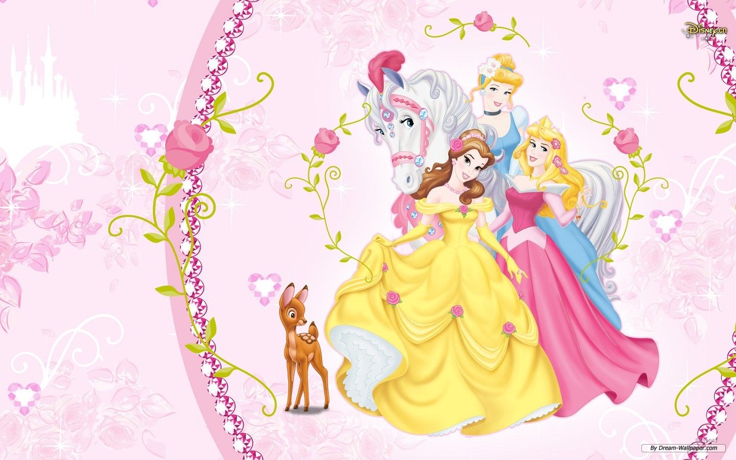 Princess Cartoon Wallpapers - Wallpaper Cave