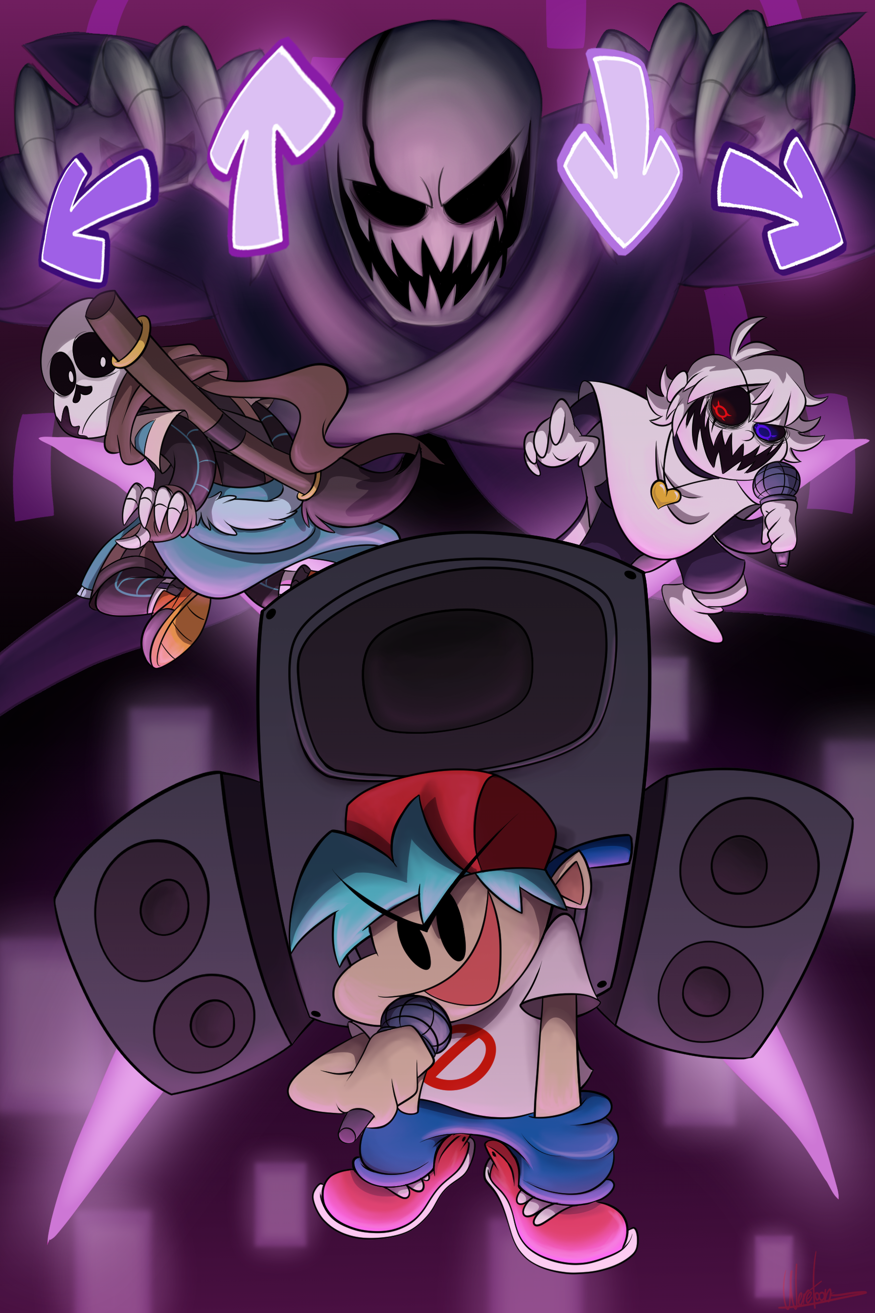 FNF X Event Mod By Weretoons On Newgrounds