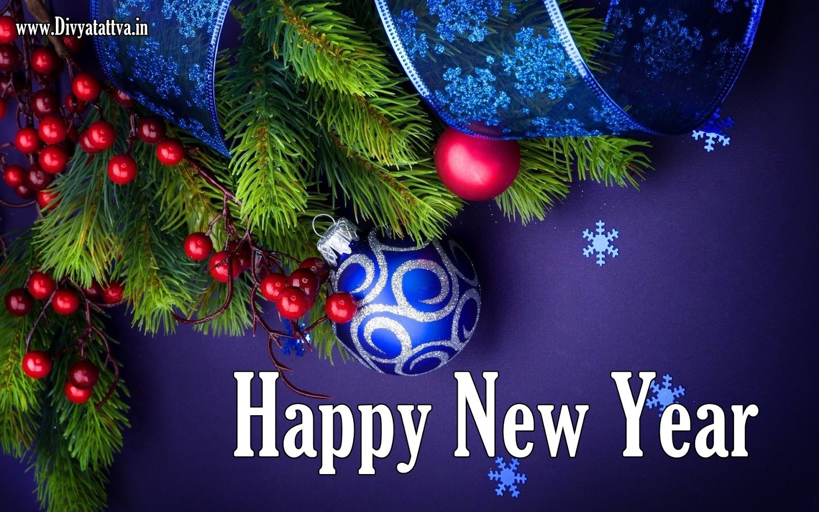 Happy New Year HD Wallpaper Widescreen Background Image Free Download