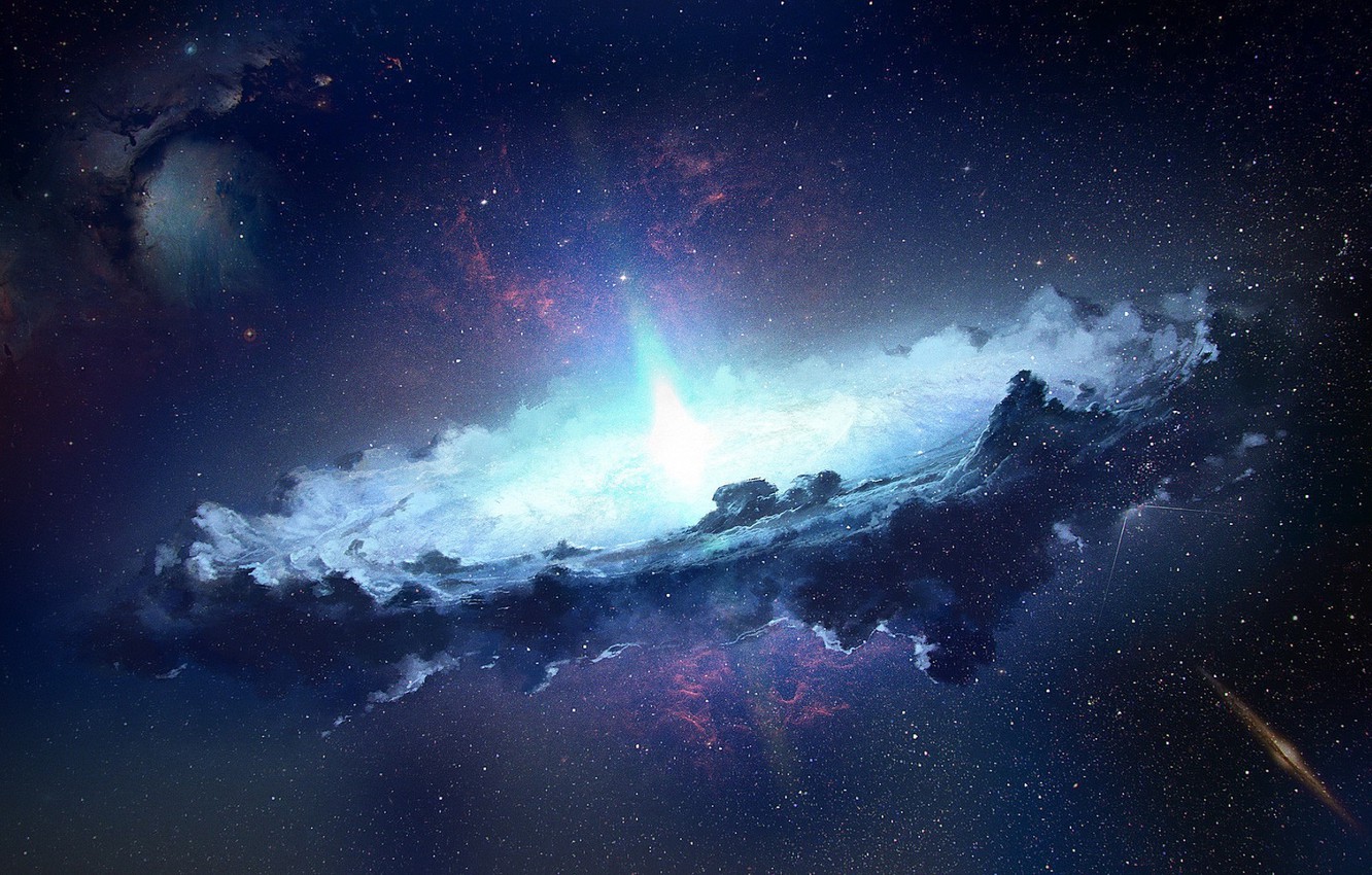 Wallpaper space, nebula, galaxy, Endless Space - for desktop, section игры