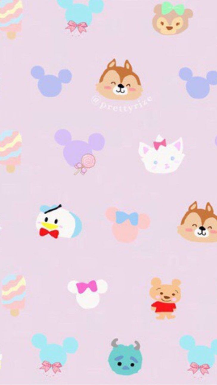 Minnie Mouse Wallpaper 4K Disney Cartoon Pink background 11118