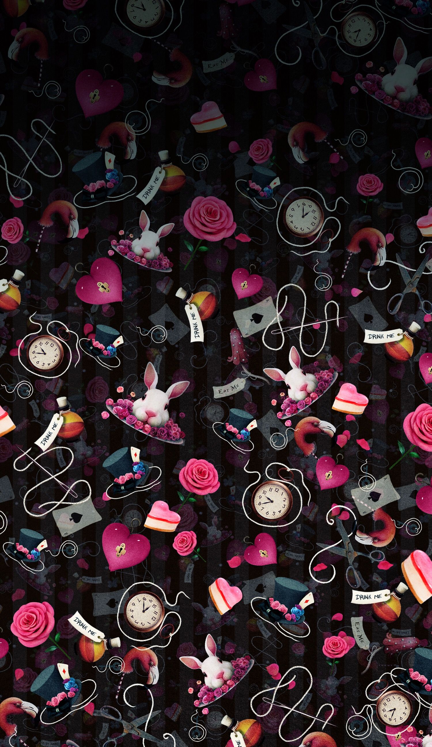 cool disney wallpaper, pink, nail polish, lip, pattern, material property