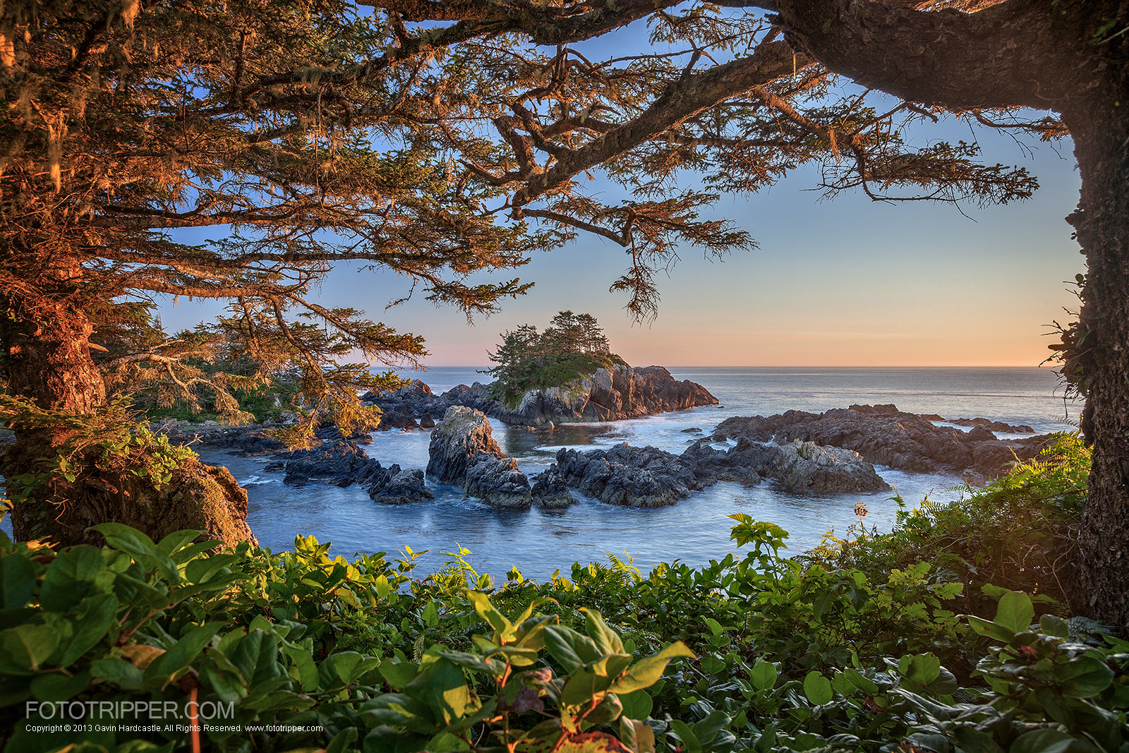 Ucluelet Photo Tips Island Desktop Background