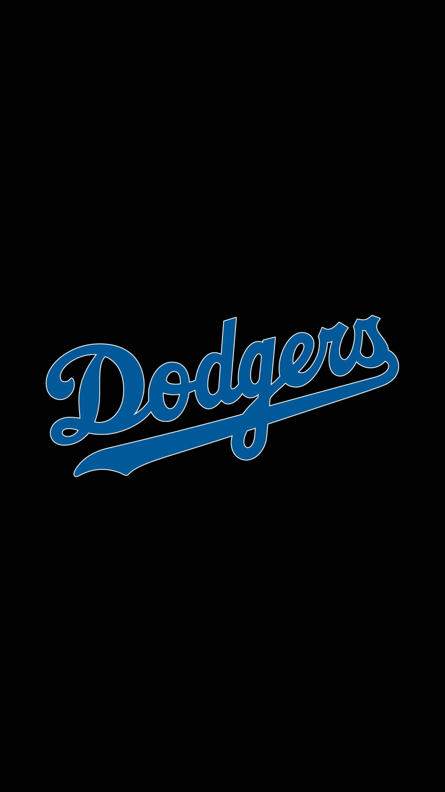 minimal dodger iPhone wallpaper I made! The time and date fit perfectly in  the lights rectangle : r/Dodgers