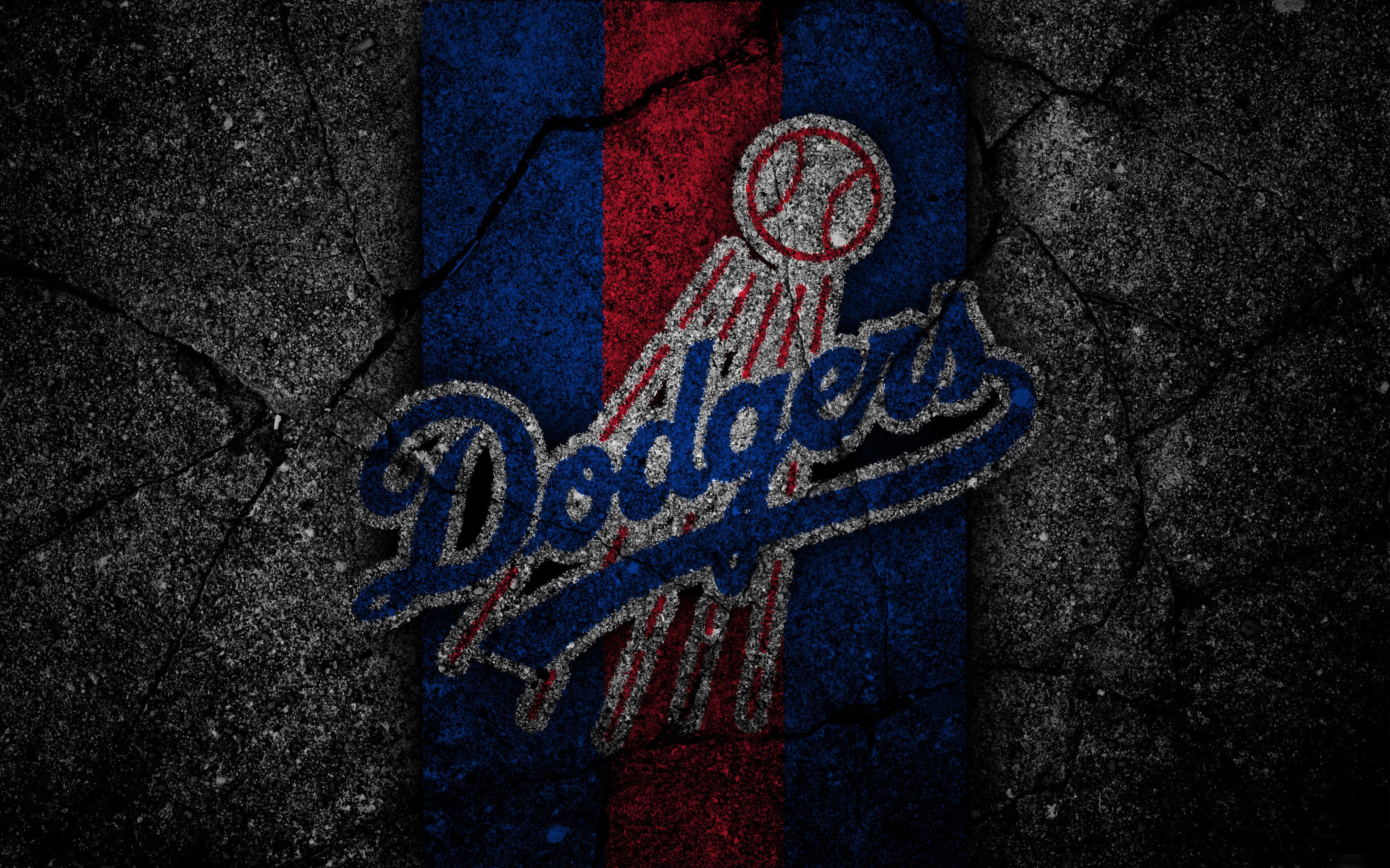 Logo, Los Angeles Dodgers, MLB, Baseball wallpaper