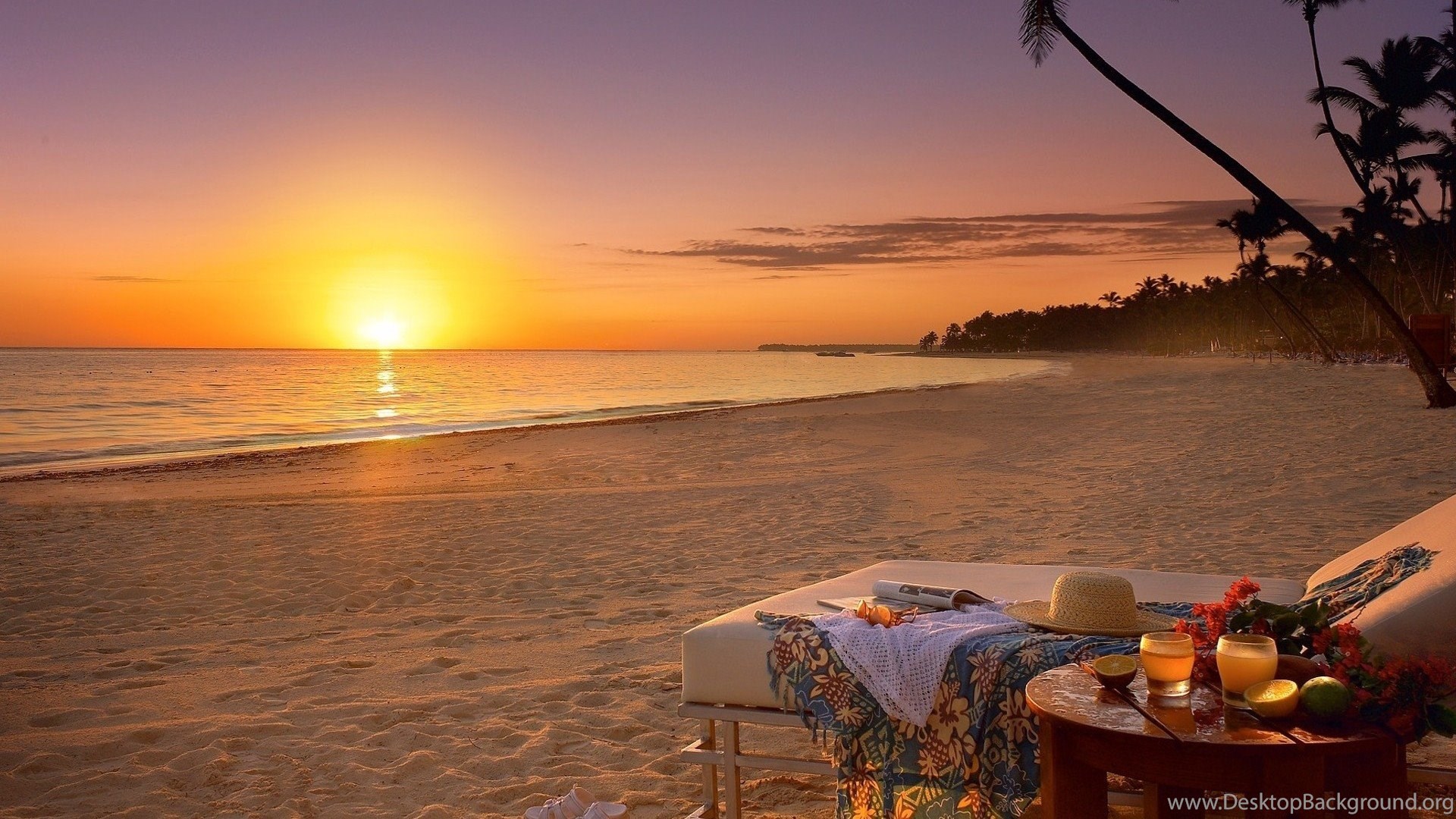 Beautiful Beach Sunset Wallpaper 16 Sunset Beach Wallpaper. Desktop Background